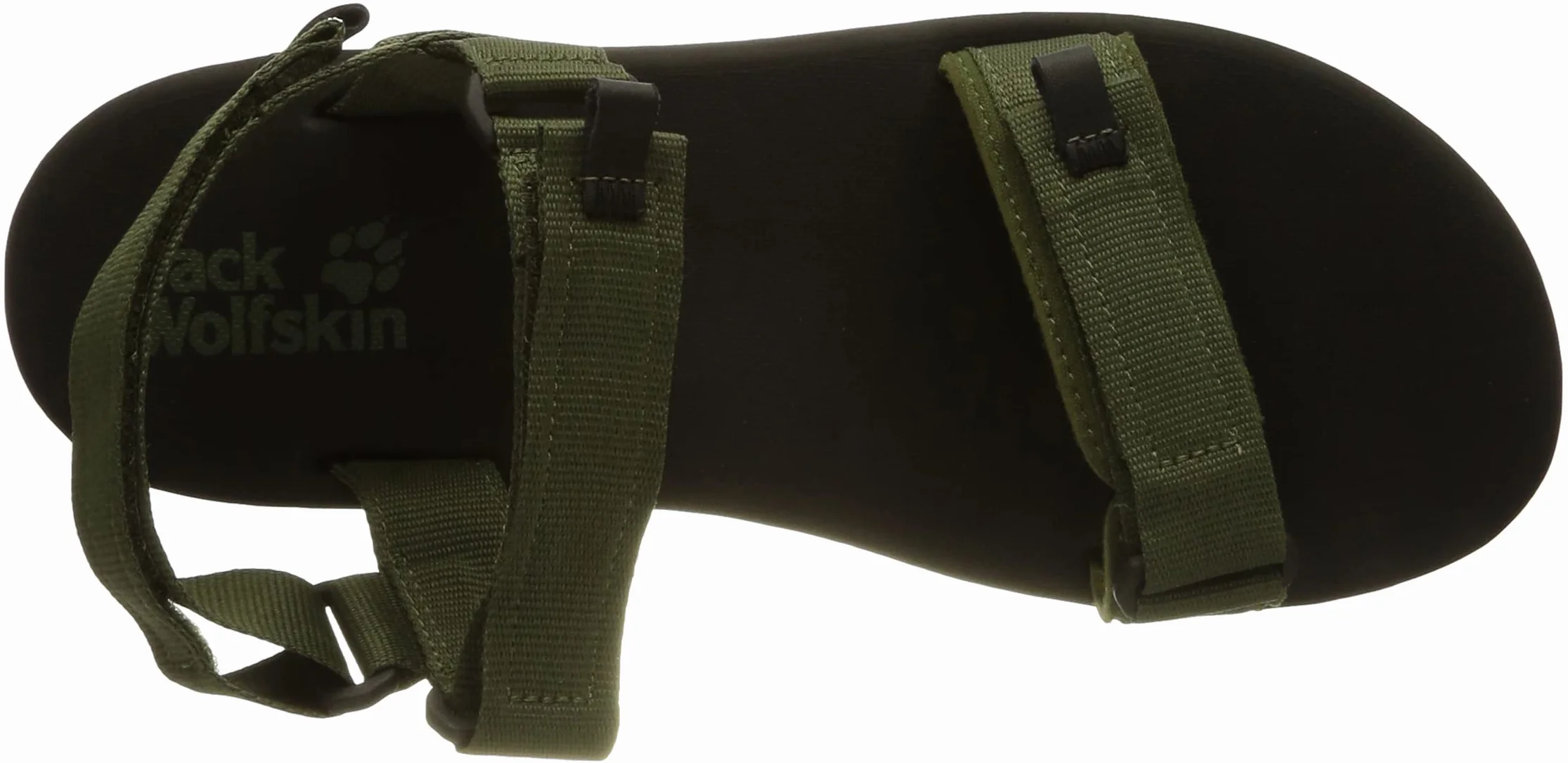 Jack Wolfskin Męskie Sandały Outfresh M, Czarny Khaki, 42.5 Eu