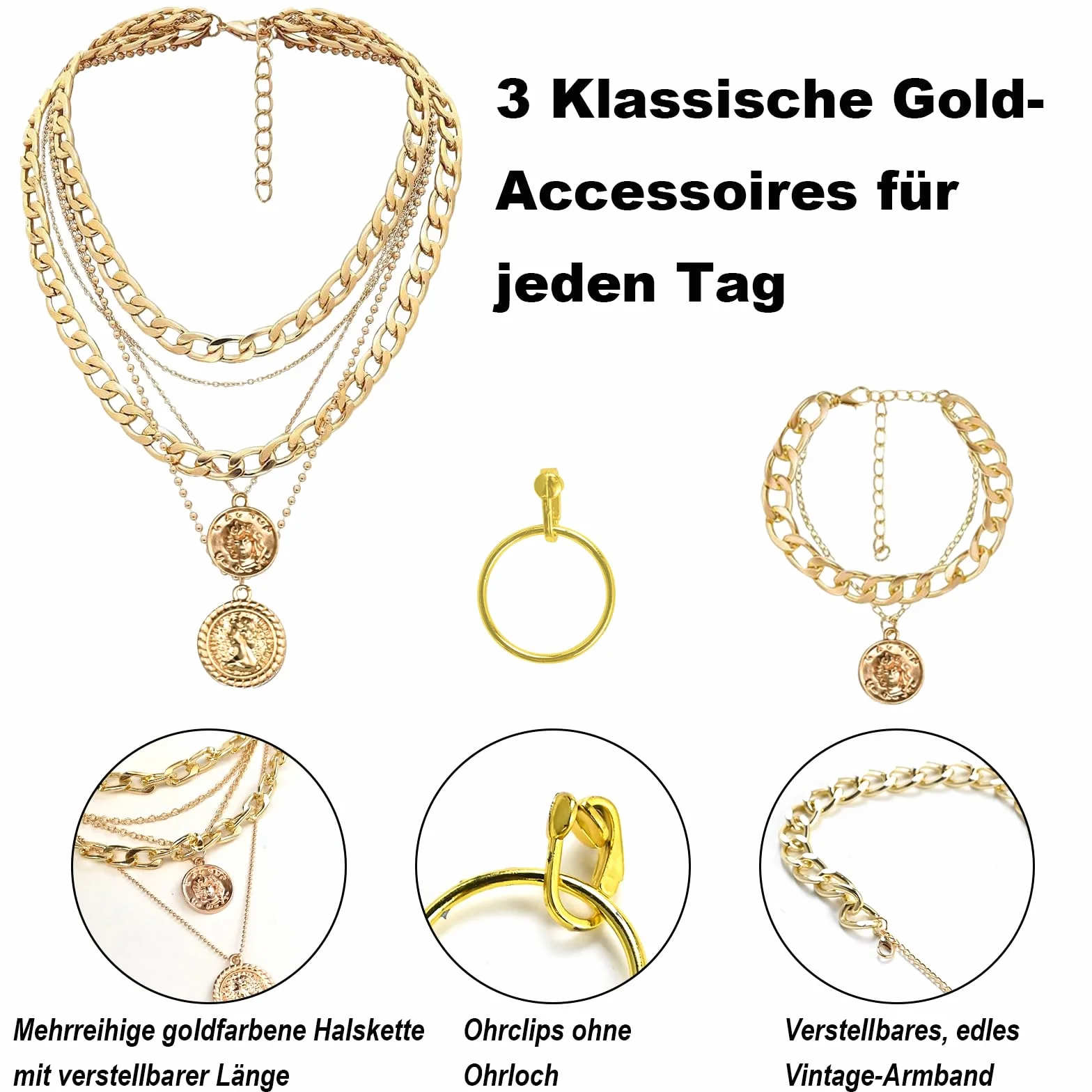 GOLDGE 7 sztuk damskich akcesoriów do kostiumu pirata, kostium pirata, akcesoria pirackie z piracką chustą, paskiem w talii, naszyjnikiem, bransoletkami, maską na oczy, kolczykami na karnawał