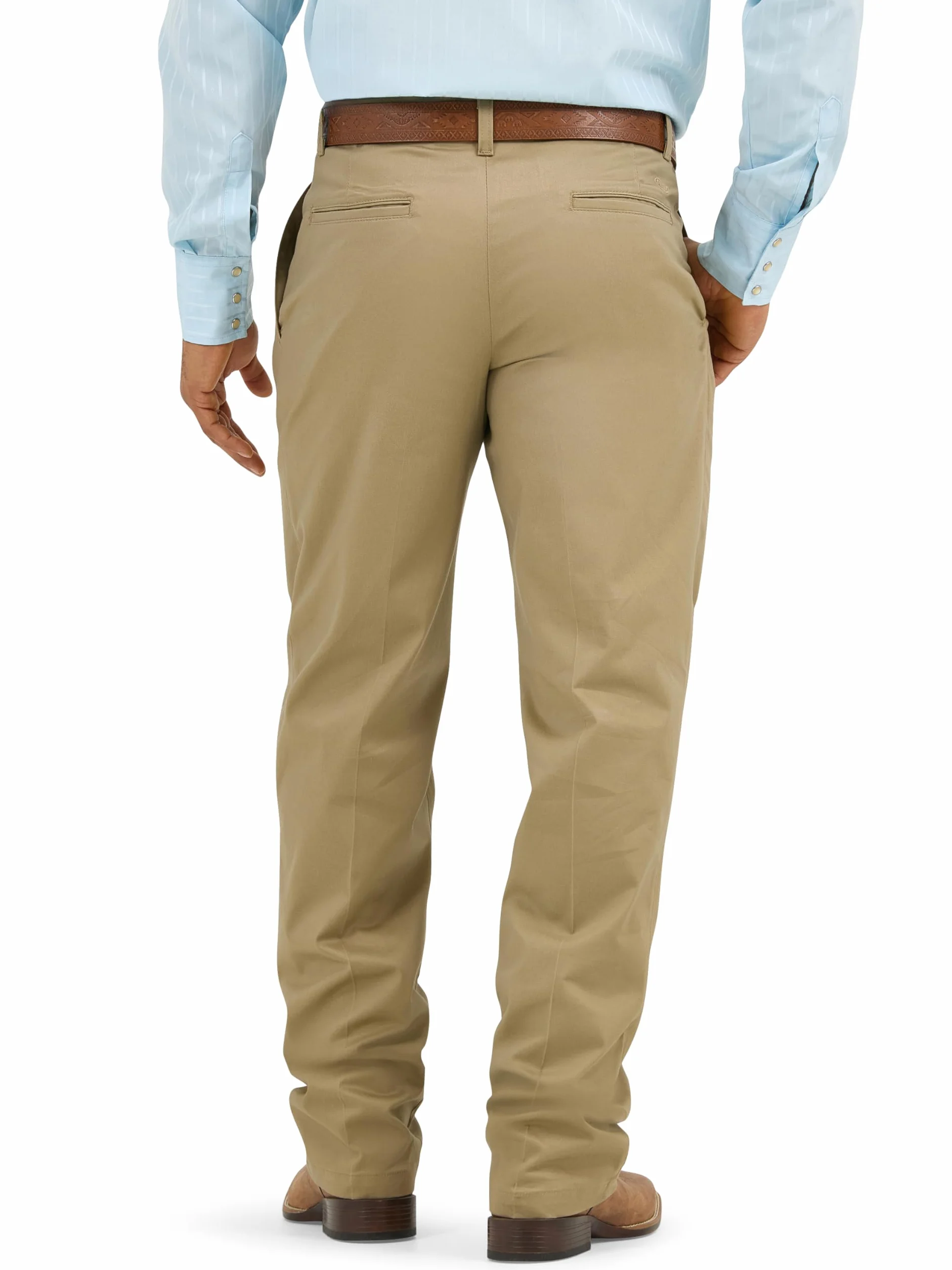 Wrangler Riata Pleated Relaxed Fit Casual Pant - Spodnie męski