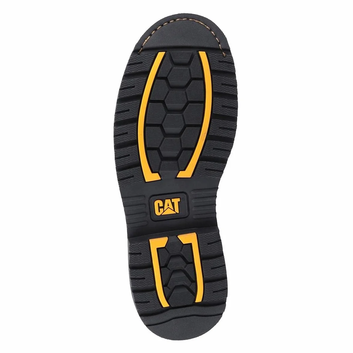 Caterpillar Męskie buty ochronne CAT w kolorze brązowym