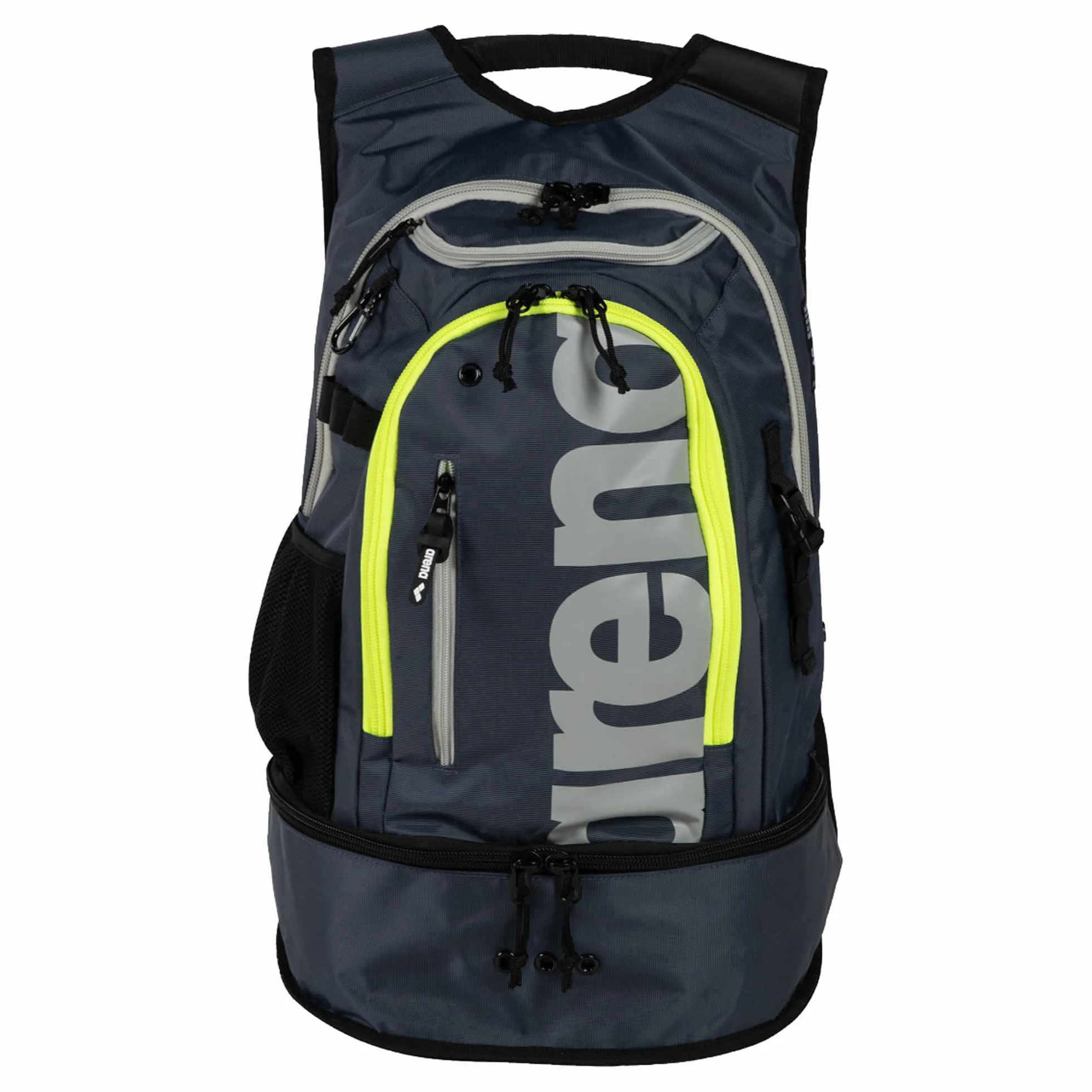 arena Fastpack 3.0 sportowy plecak na plażę, do studia fitness i sportu, torba podróżna z wodoodpornego materiału z wyściełanymi szelkami, kieszenią na buty i mokre ubrania, 40 litrów