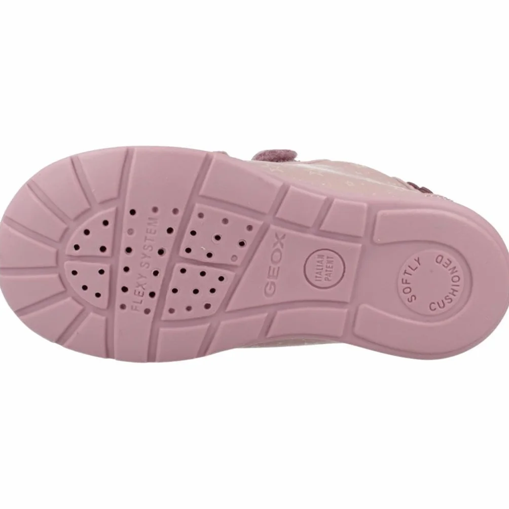Geox B ELTHAN GIRL B - PIERWSZY KROK Niemowlęta - dziewczynki