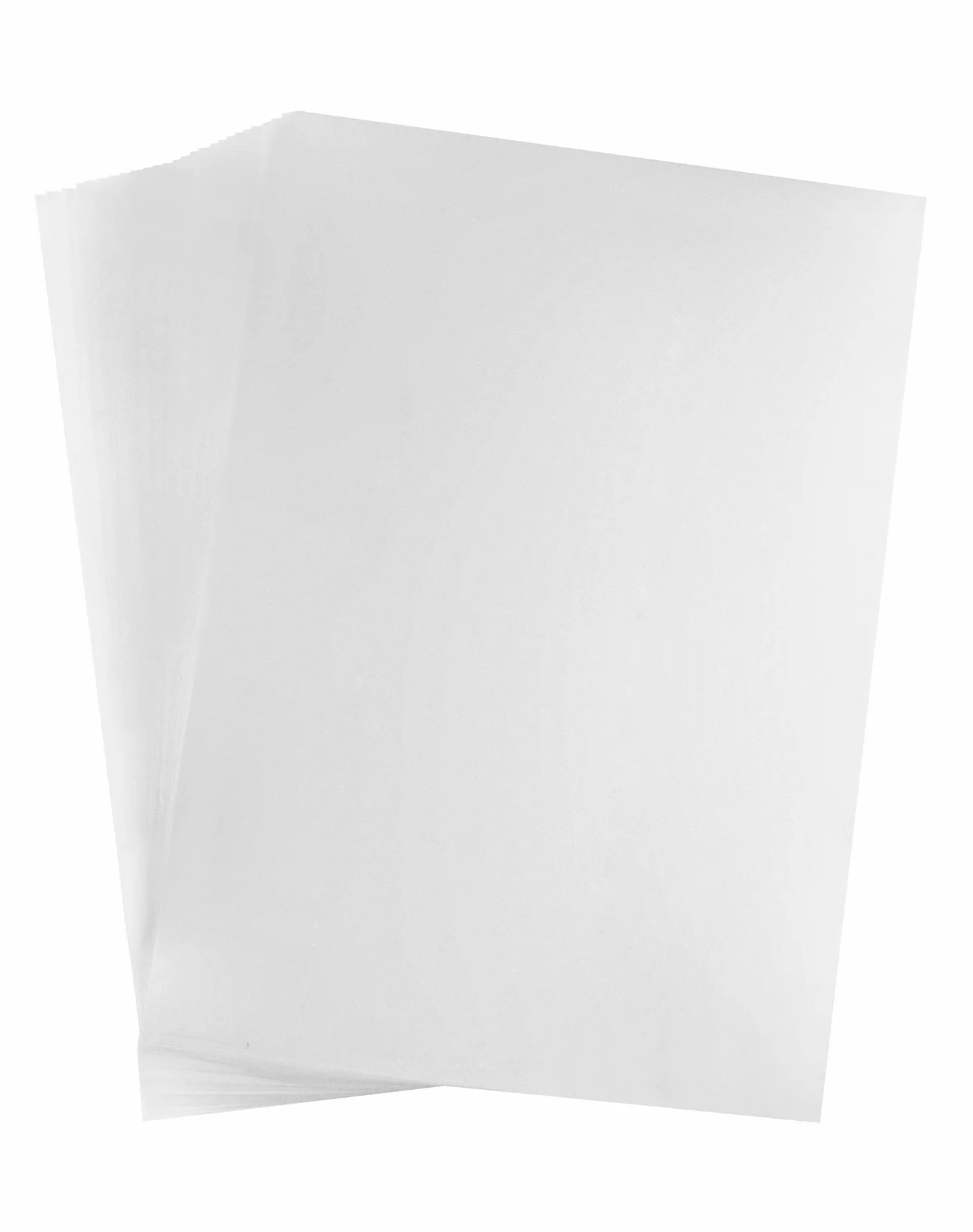 QWORK Folia Overhead 50 arkuszy, A4 OHP folia Overhead do drukarek laserowych, drukarek atramentowych (grubość 0,12 mm)