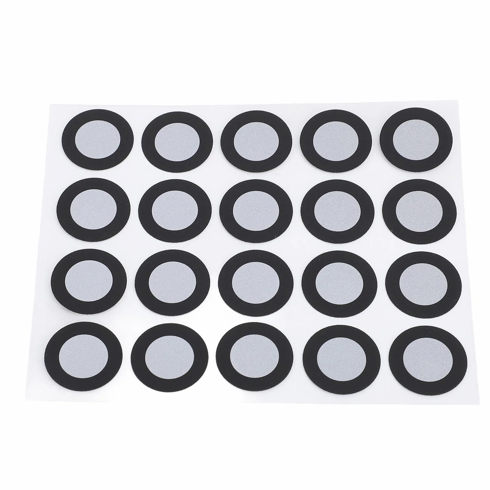 Markery do Skanowania 3D do Skanera 3D, Dokładne Punkty śledzące o średnicy Wewnętrznej 12 Mm i średnicy Zewnętrznej 19 Mm, Znaczniki Punktów Referencyjnych 200 szt., Odbicie