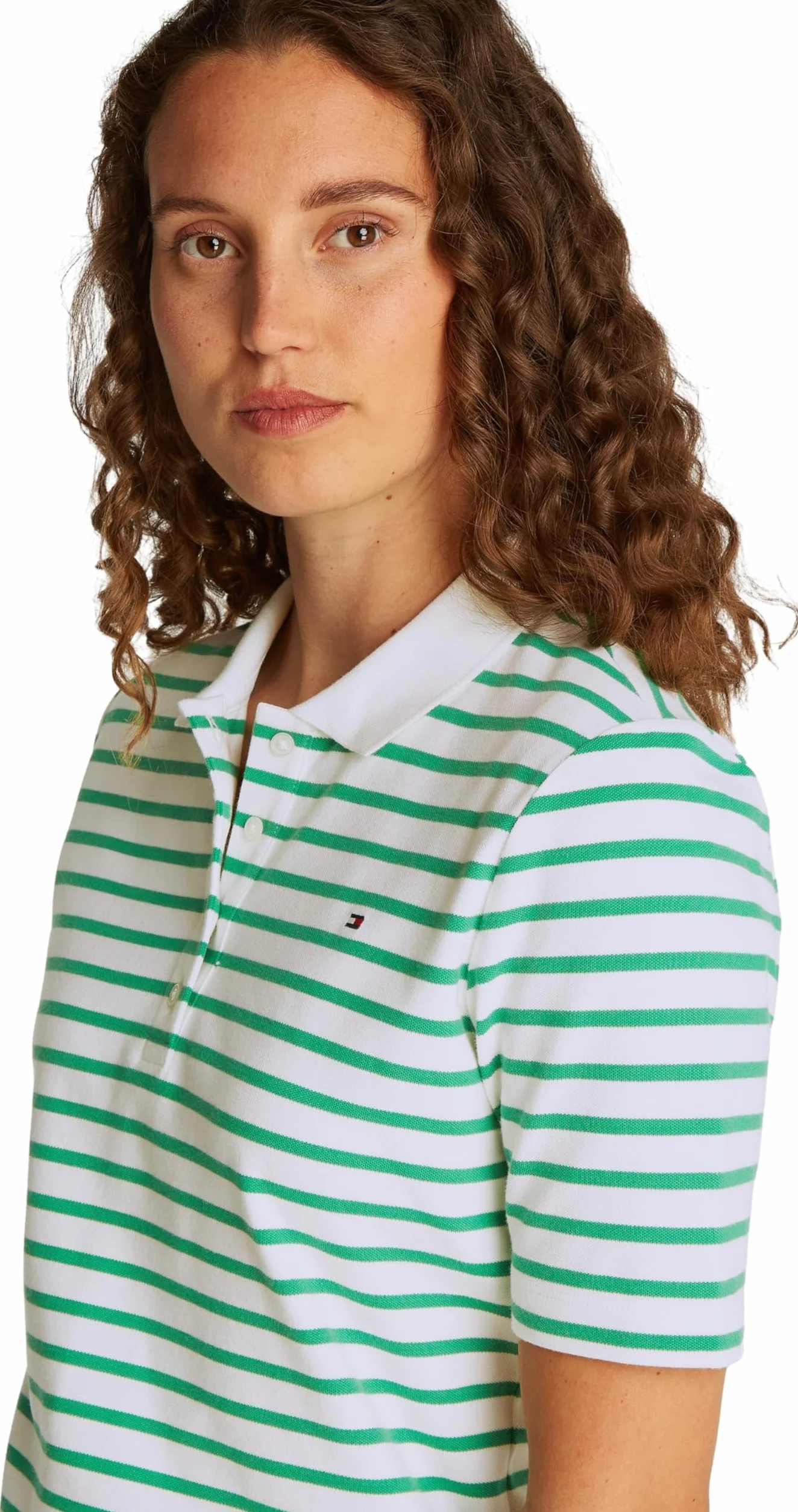 Tommy Hilfiger 1985 Pique Regular Fit damska koszulka polo z krótkim rękawem