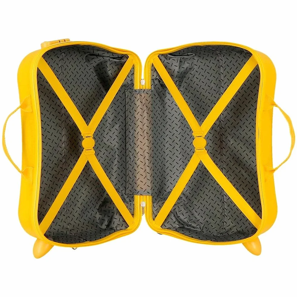 Joumma Disney Król Leon Explorer walizka kabinowa żółta 33 x 50 x 20 cm sztywna 2 kg zamek szyfrowy z boku ABS 2 kg 33 l bagaż podręczny, Żółty, Talla única, walizka dziecięca