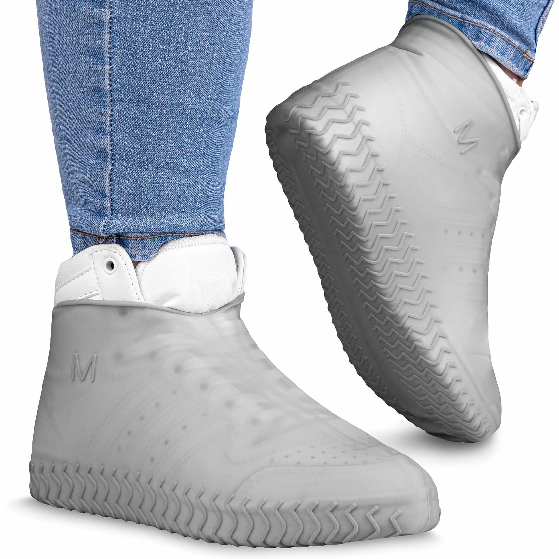 SULPO ochraniacze przeciwdeszczowe na buty - silikonowe osłony do butów w różnych kolorach - turystyczne osłony na buty - kalosze składane - ochrona przed wodą - sneaker protectors