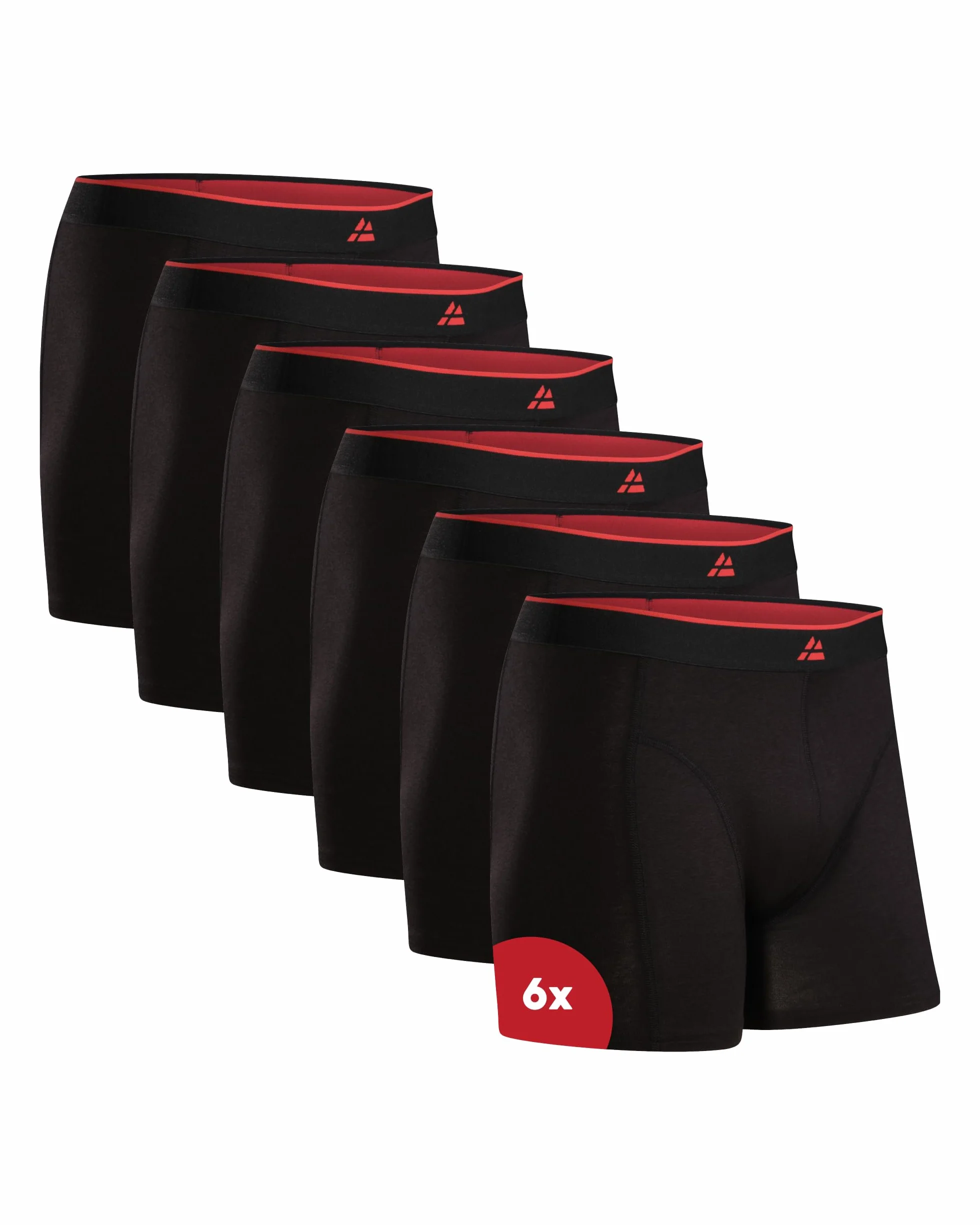 DANISH ENDURANCE 6-PACK Bambusowe Bokserki Męskie, Bielizna Premium, Klasyczne Majtki, Gwarancja Antydziurkowa
