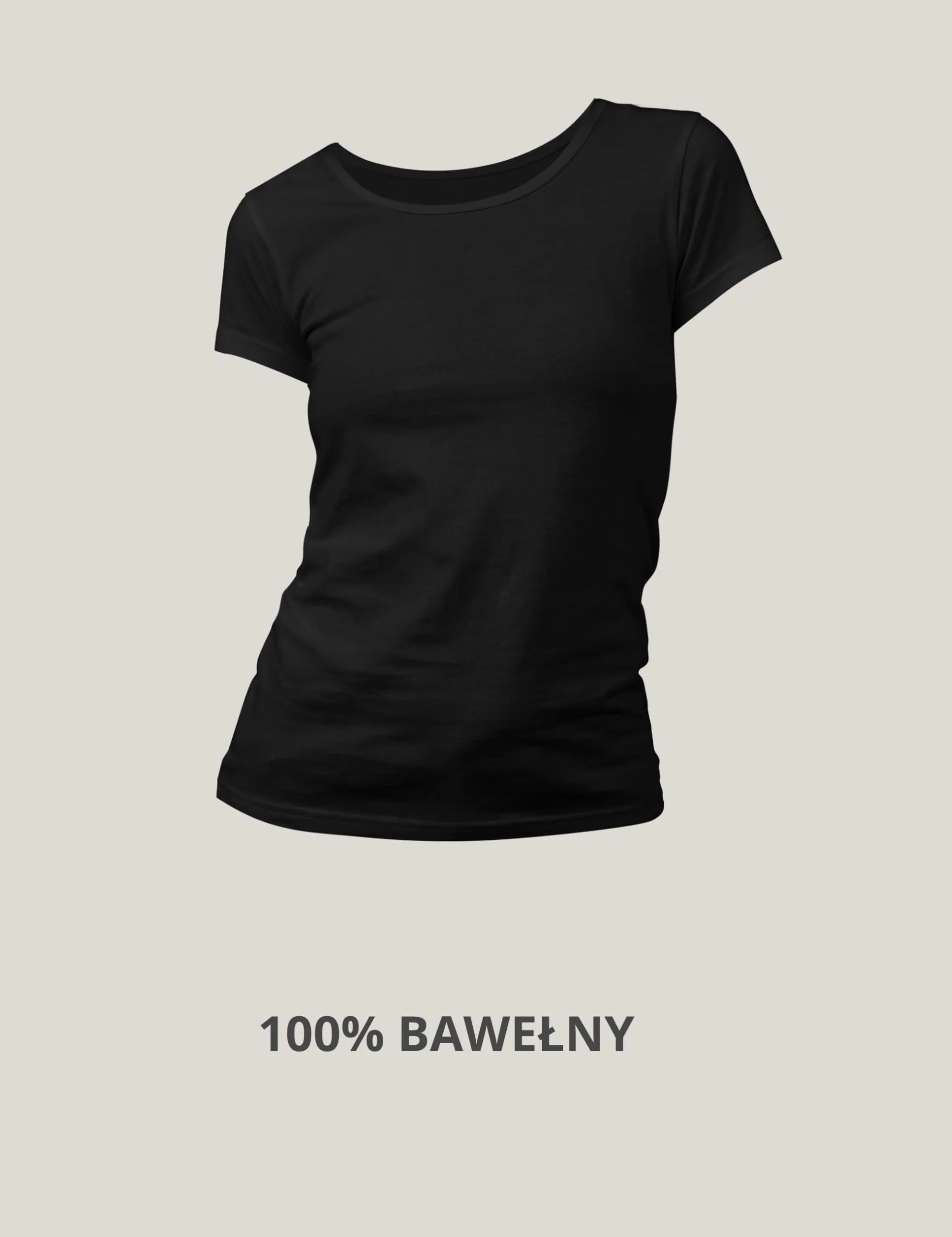 Basic Treasure Koszulka damska, zestaw 3 sztuk, czarna, krótki rękaw, 100% bawełny