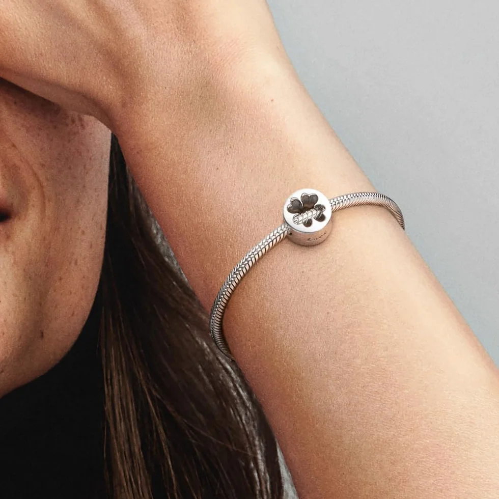 Pandora charms "koniczyna", srebro 797868