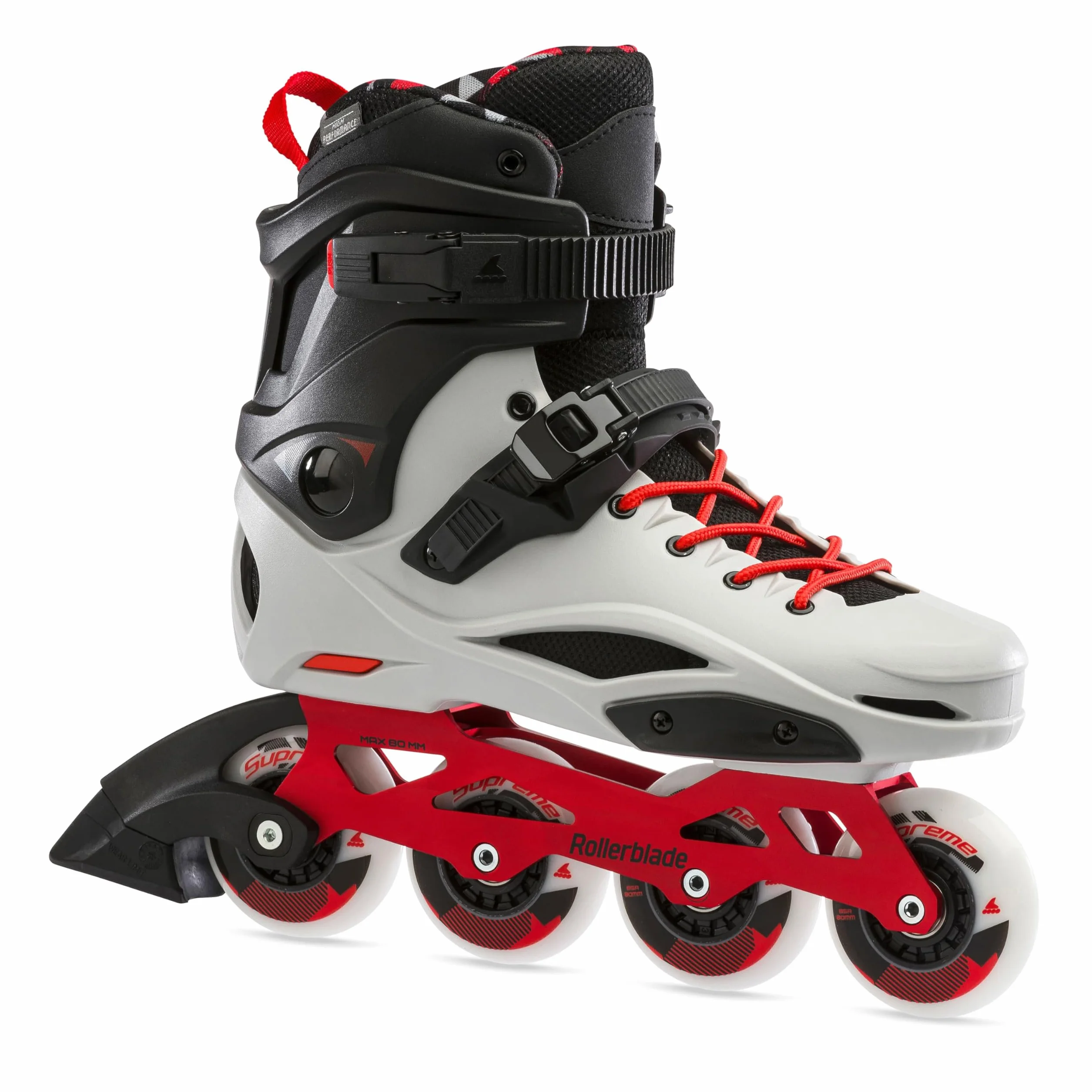 Rollerblade Męskie łyżworolki Rb Pro X, szare/Warm Red, 250