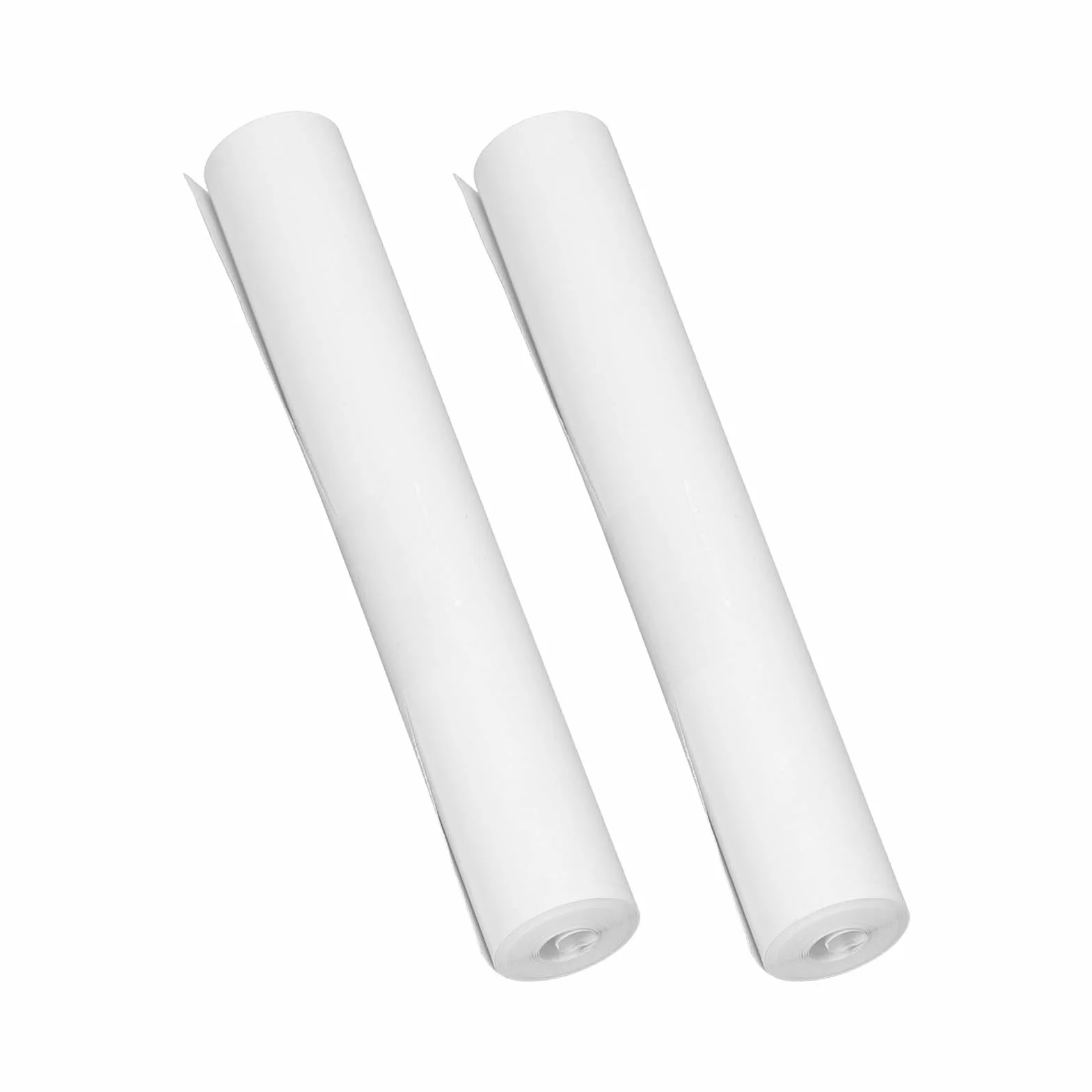 Papier Termiczny do Drukarek A4, 2 Rolki, 210 X średnica 30 Mm, Konstrukcja Odporna na Zacięcia, Biały Papier Termiczny, z przezroczystą zawartością do Druku, do Szkiców