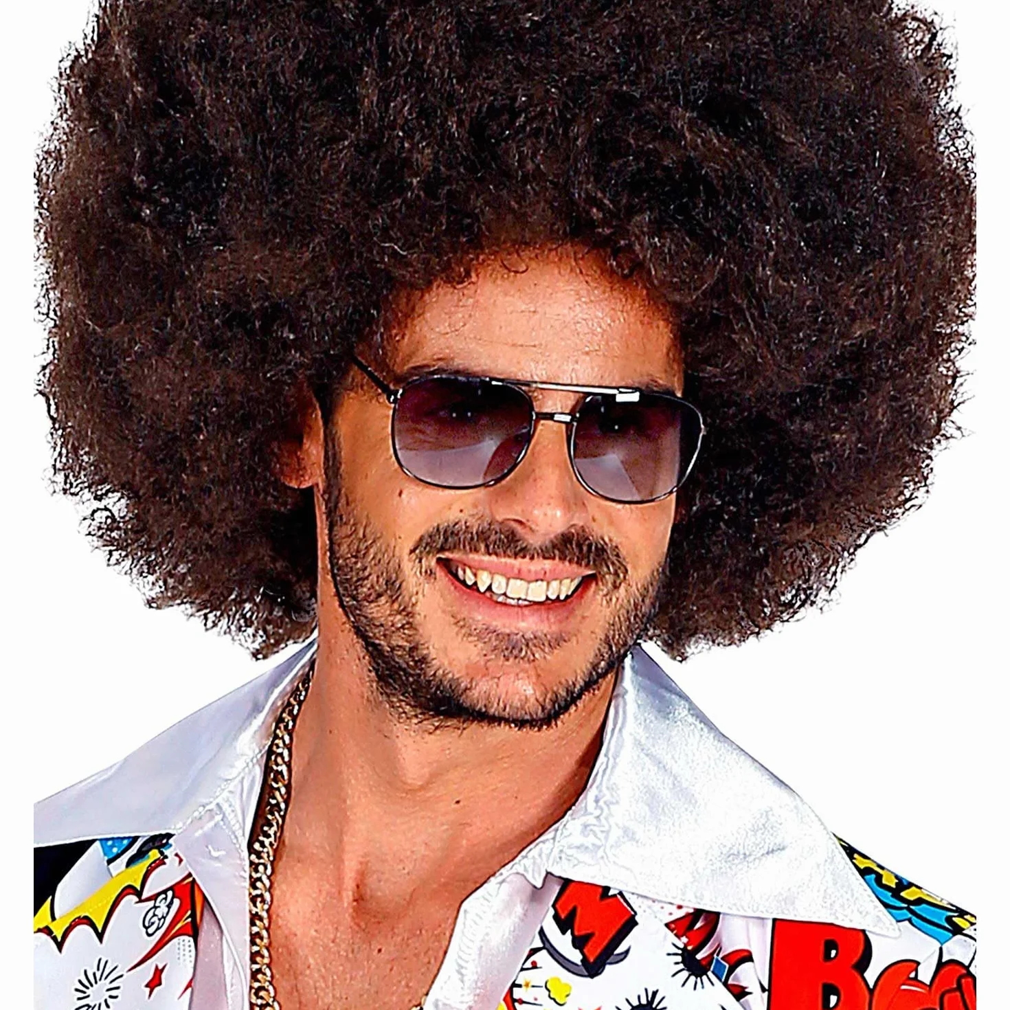 W WIDMANN MILANO Party Fashion - 14392 - Okulary 80s, okulary imprezowe, akcesoria, karnawał, akcesoria karnawałowe
