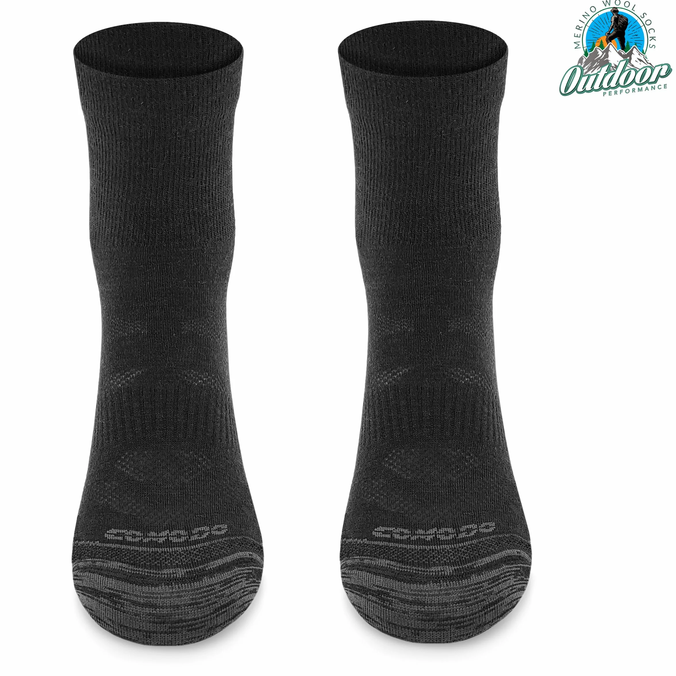 Comodo Technical Socks - Skarpety Termoaktywne - Wełna Merino 65% - Trekkingowe, do Aktywności, Krótkie, Lekkie, Oddychające