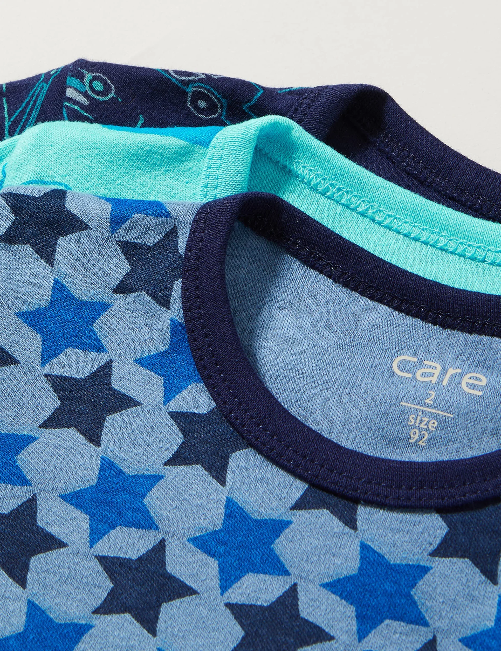 Care Body niemowlęce uniseks (3 sztuki), Dark Navy (778), 74