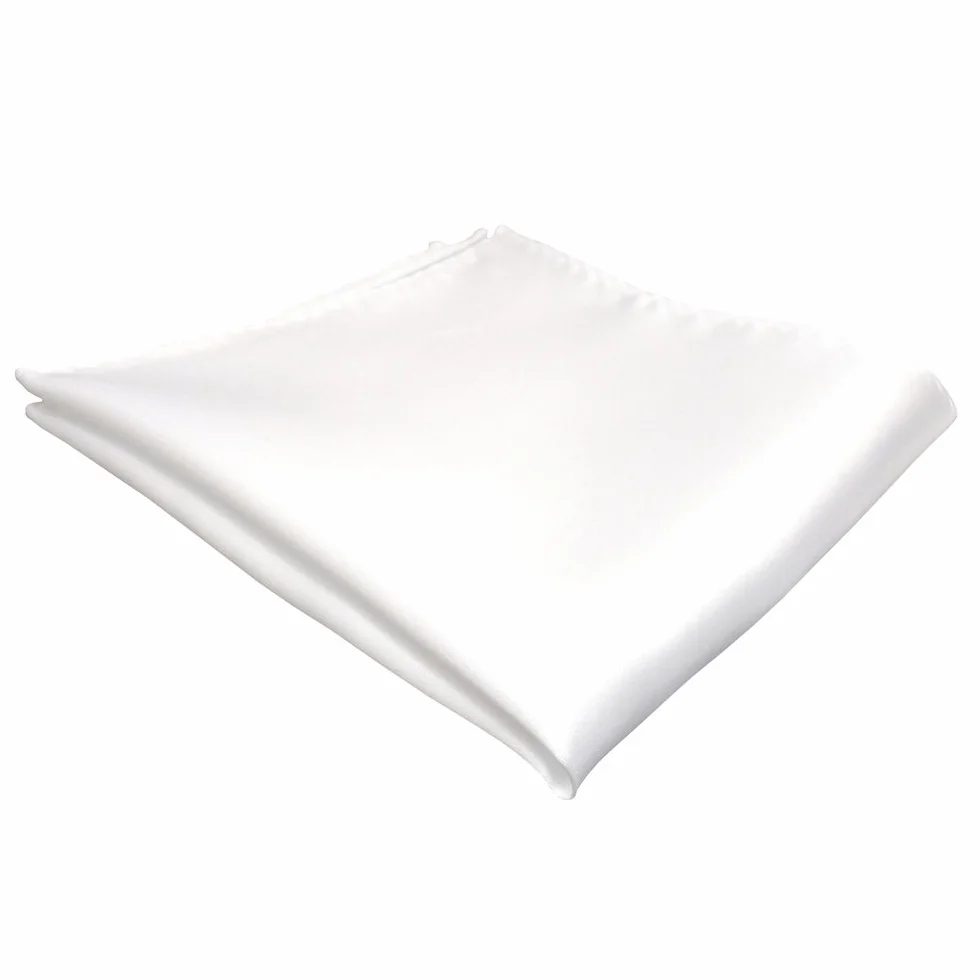 TigerTie Designerska poszetka jednokolorowa uniwersalna — chusta kawalerska pochette – rozmiar 30 x 30 cm