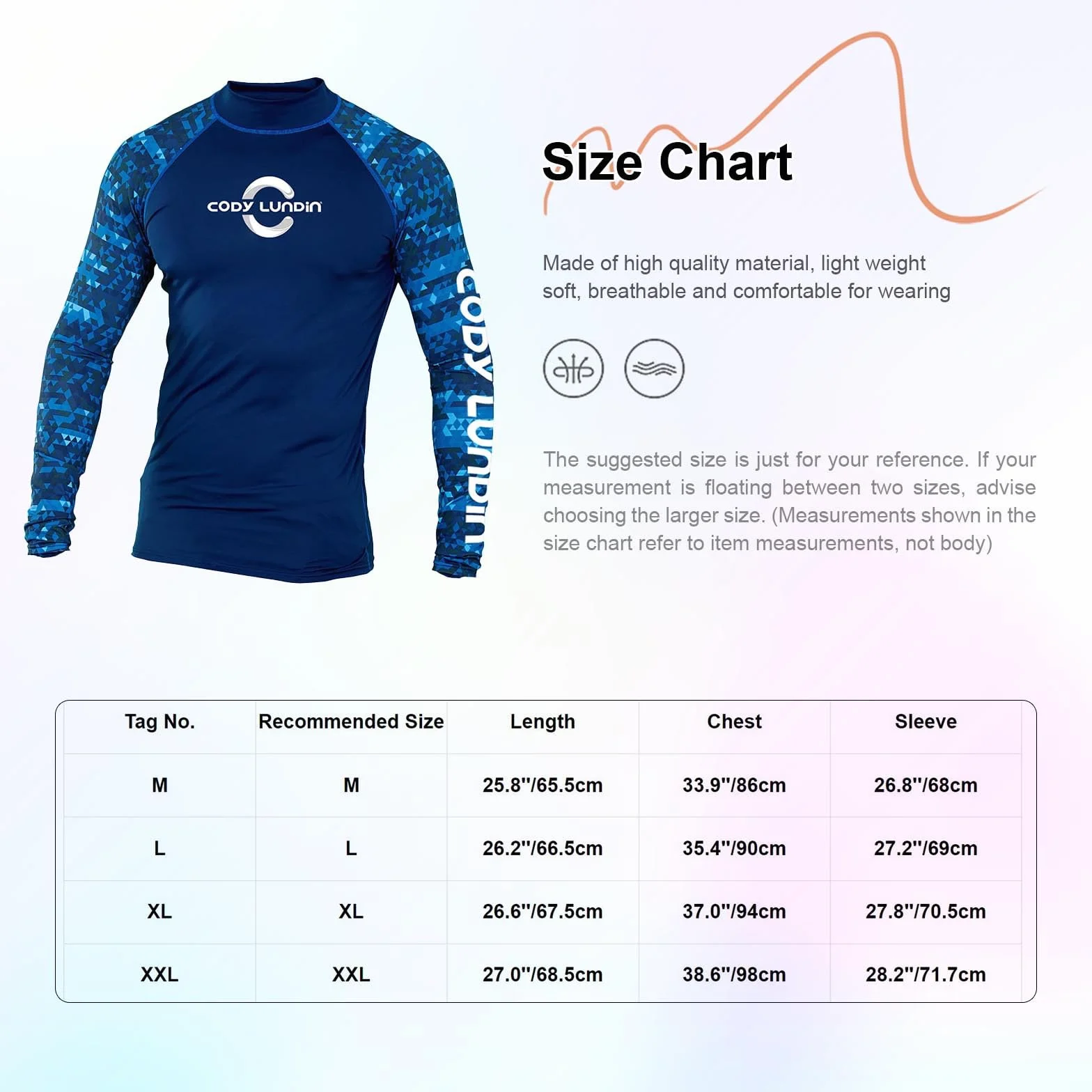 Rashguard męska koszulka z długim rękawem, szybkoschnąca, lekka, oddychająca, do surfowania, wędkowania, wędrówek