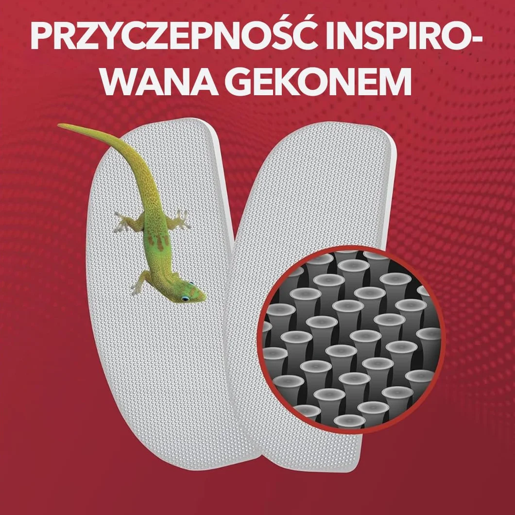 Setex Gecko Grip – Noski Do Okularów (5 Przezroczystych Par) – Antypoślizgowe Noski Do Okularów, Mikroteksturowane Włókna, Ultra-Mocna Przyczepność I Ultra-Miękkość, Samoprzylepne, 1 × 7 × 16 mm