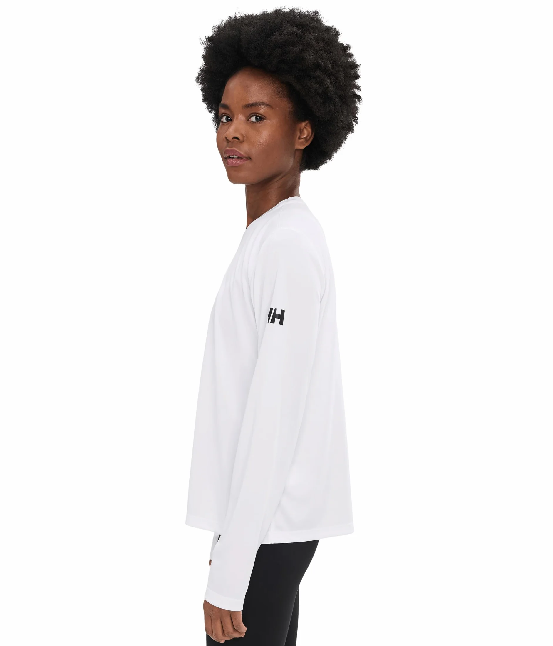 Helly Hansen Damska W HH Tech Crew LS 2.0, biała, XL