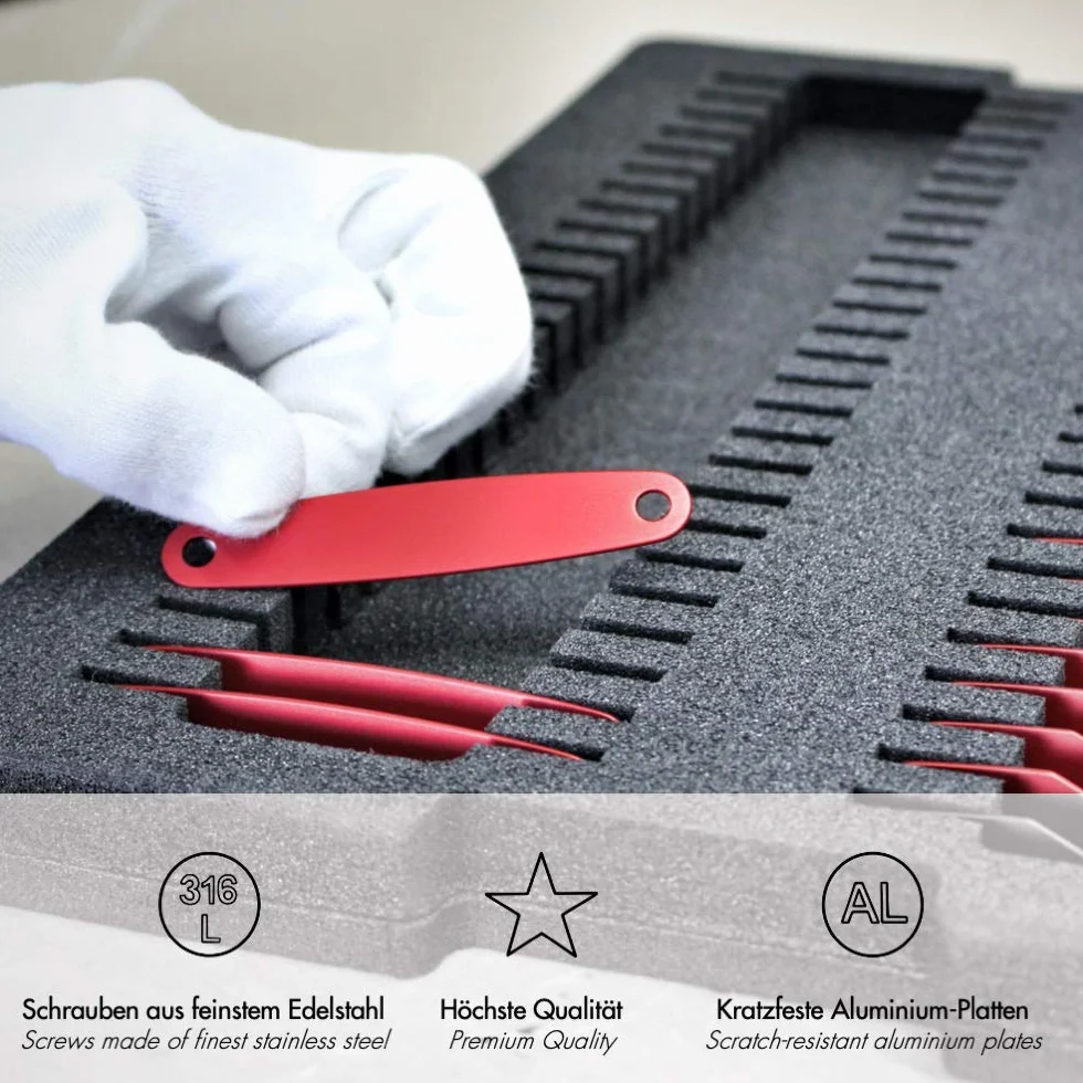WUNDERKEY® - Organizer na Klucze Premium Made in Germany | Etui na Klucze | Kółko na Klucze