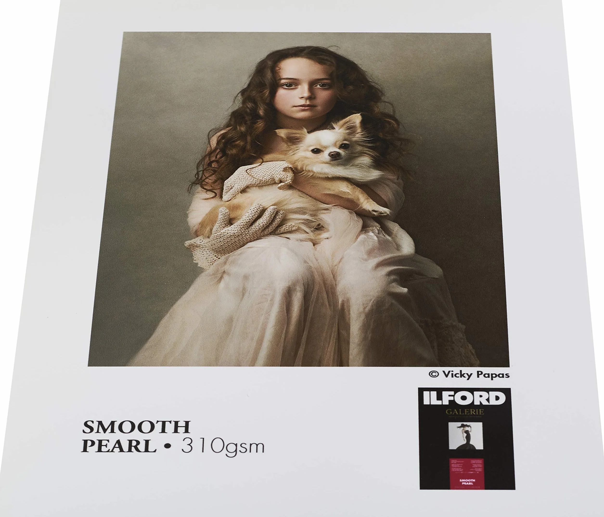 Ilford 2001746.0 Prestige Smooth Pearl Paper, 310 g, 25 arkuszy, A4, 21 x 29,7 cm