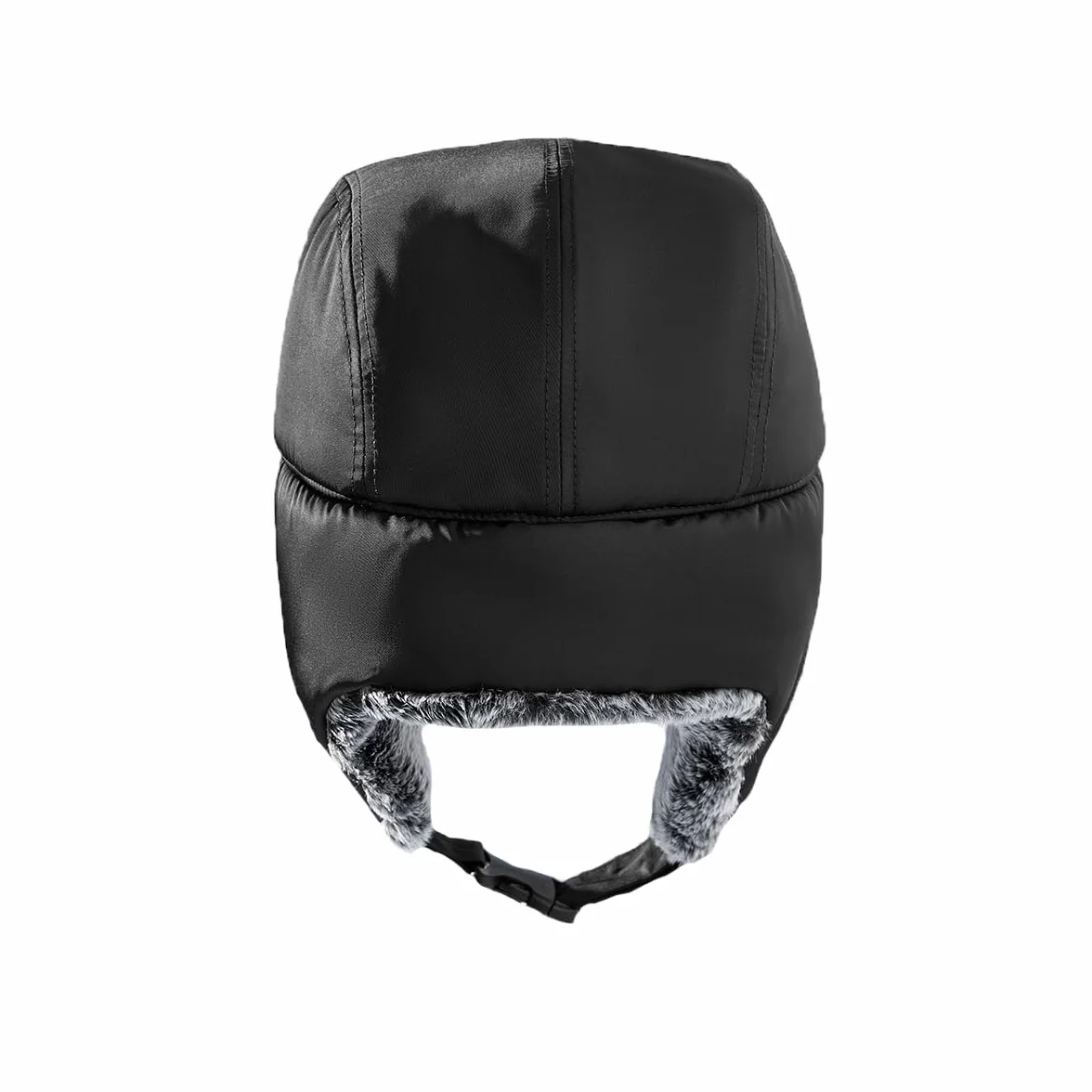 YAMEE Zimowa czapka bejsbolowa, męska, ciepła czapka trapper dla mężczyzn, styl vintage, z pluszową podszewką wewnętrzną, miękka czapka lotnicza dla mężczyzn, ochrona przed zimnem, rosyjska czapka