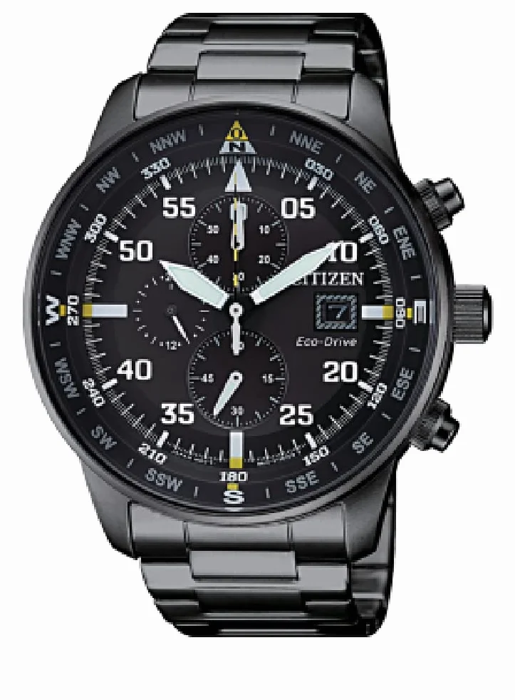Męski zegarek Citizen Chrono Aviator CA0695-84E Eco-Drive