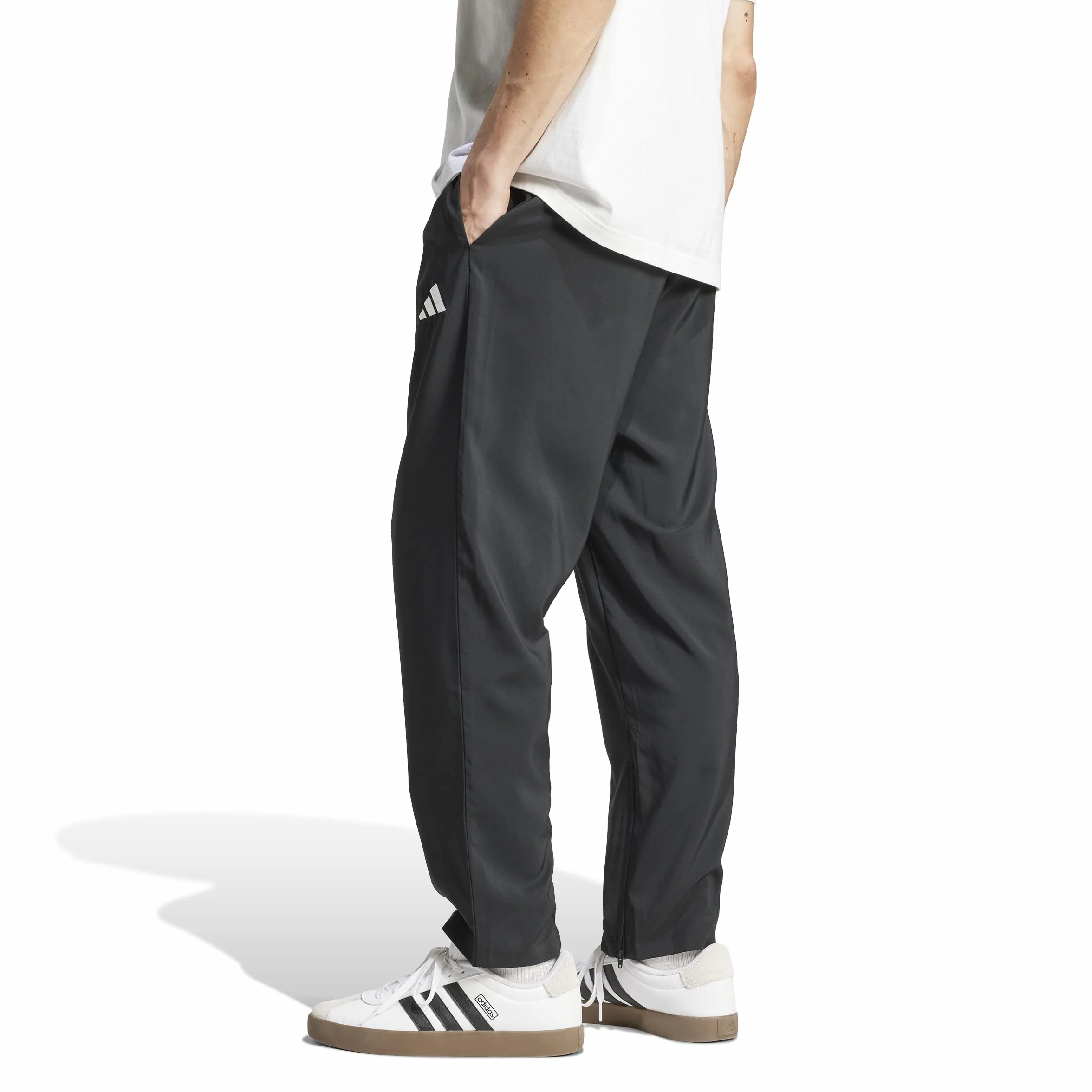 adidas Essentials Small Logo Stanford Open Hem - Spodnie golfowe Mezczyzni