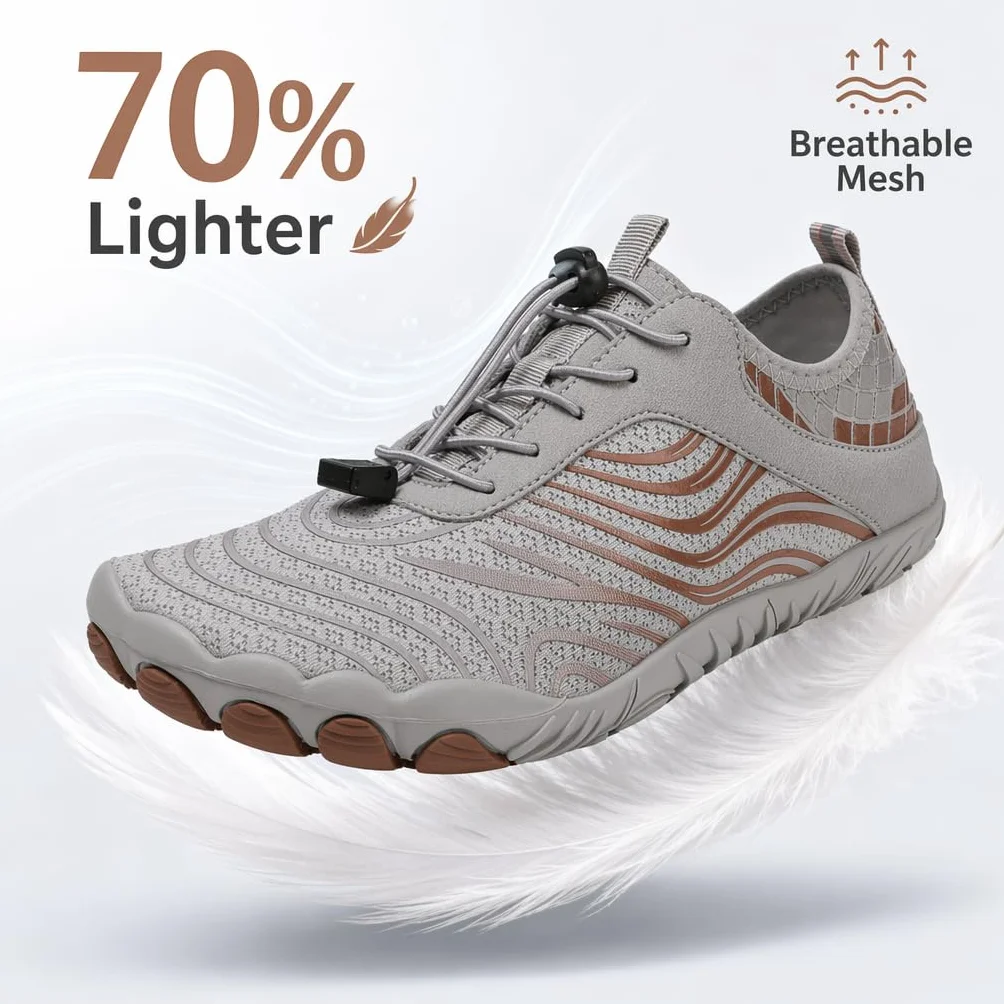 Zureto 2025 Nowe buty uziemiające z miedzi, buty do chodzenia boso dla kobiet i mężczyzn
