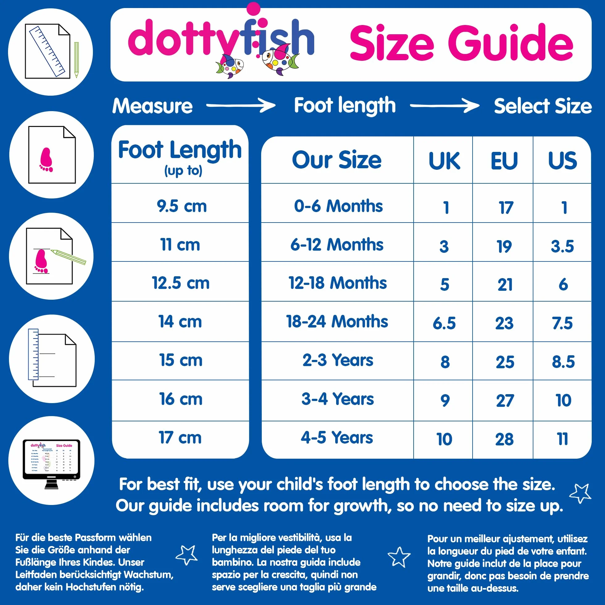 Dotty Fish Uniseks - niemowlęta Sandały Dziecięce Z Miękkiej SkórySandał