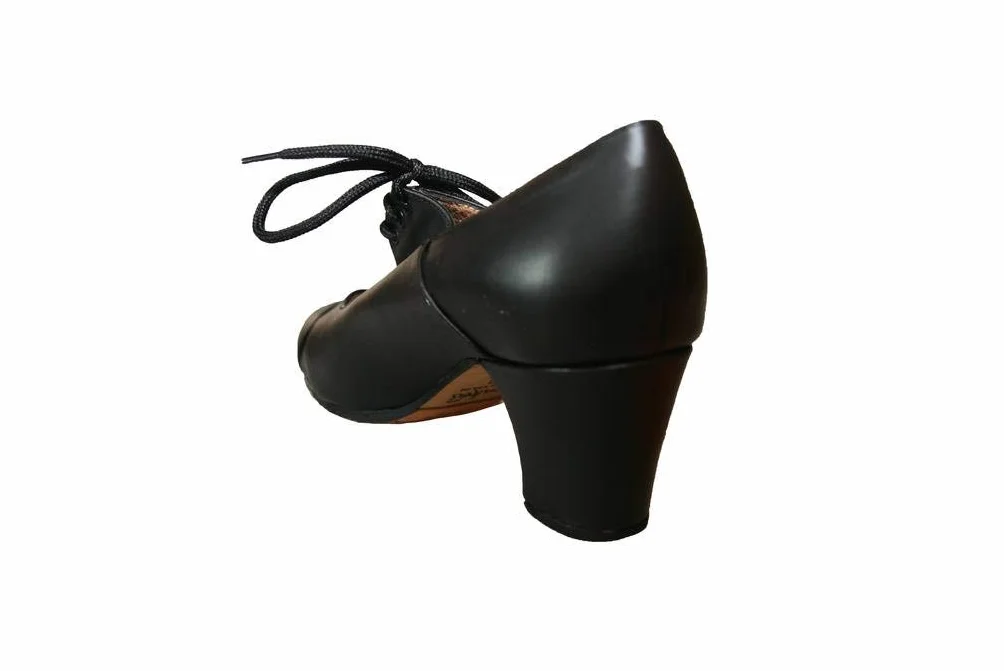 Flamenco buty dla początkujących, model Calé, damskie, skórzane, z gwoździami