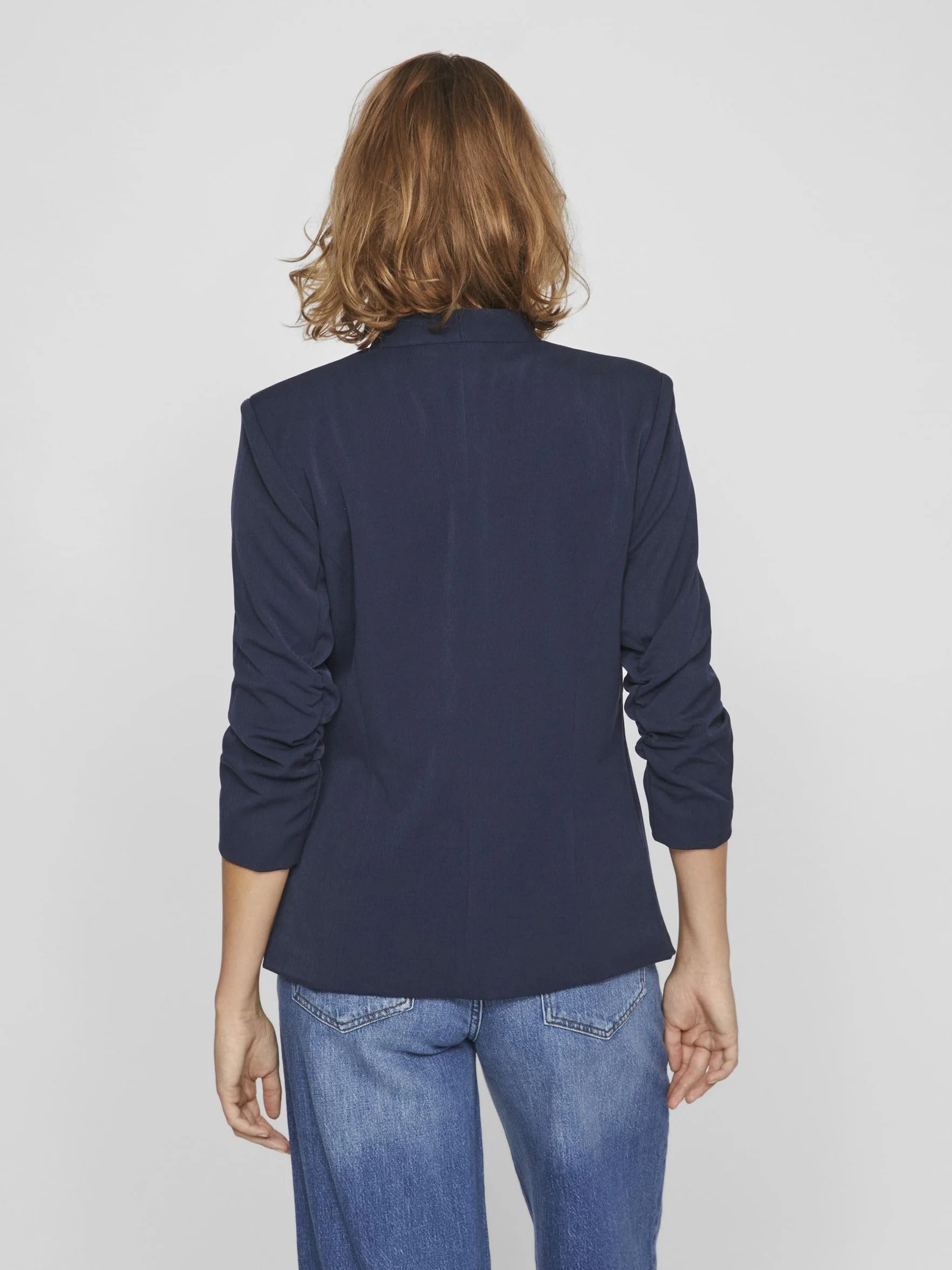 Vila Blezerek Kobiety Viher New 3/4 Blazer/Su-noos