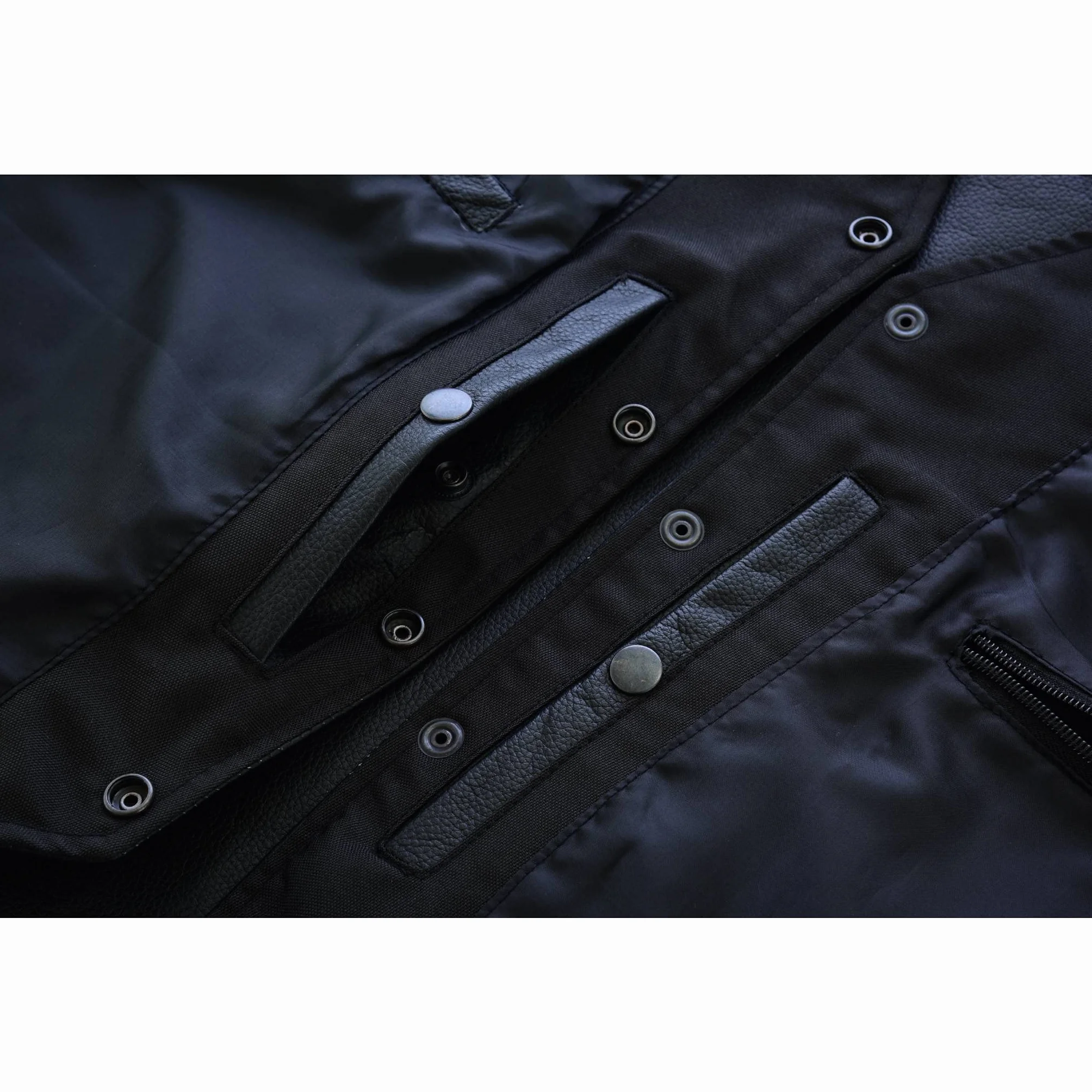 Leatherick Top-Grain męska kamizelka z prawdziwej skóry bydlęcej, czarna, klasyczna kamizelka z bocznymi sznurowadłami i ukrytymi kieszeniami do noszenia