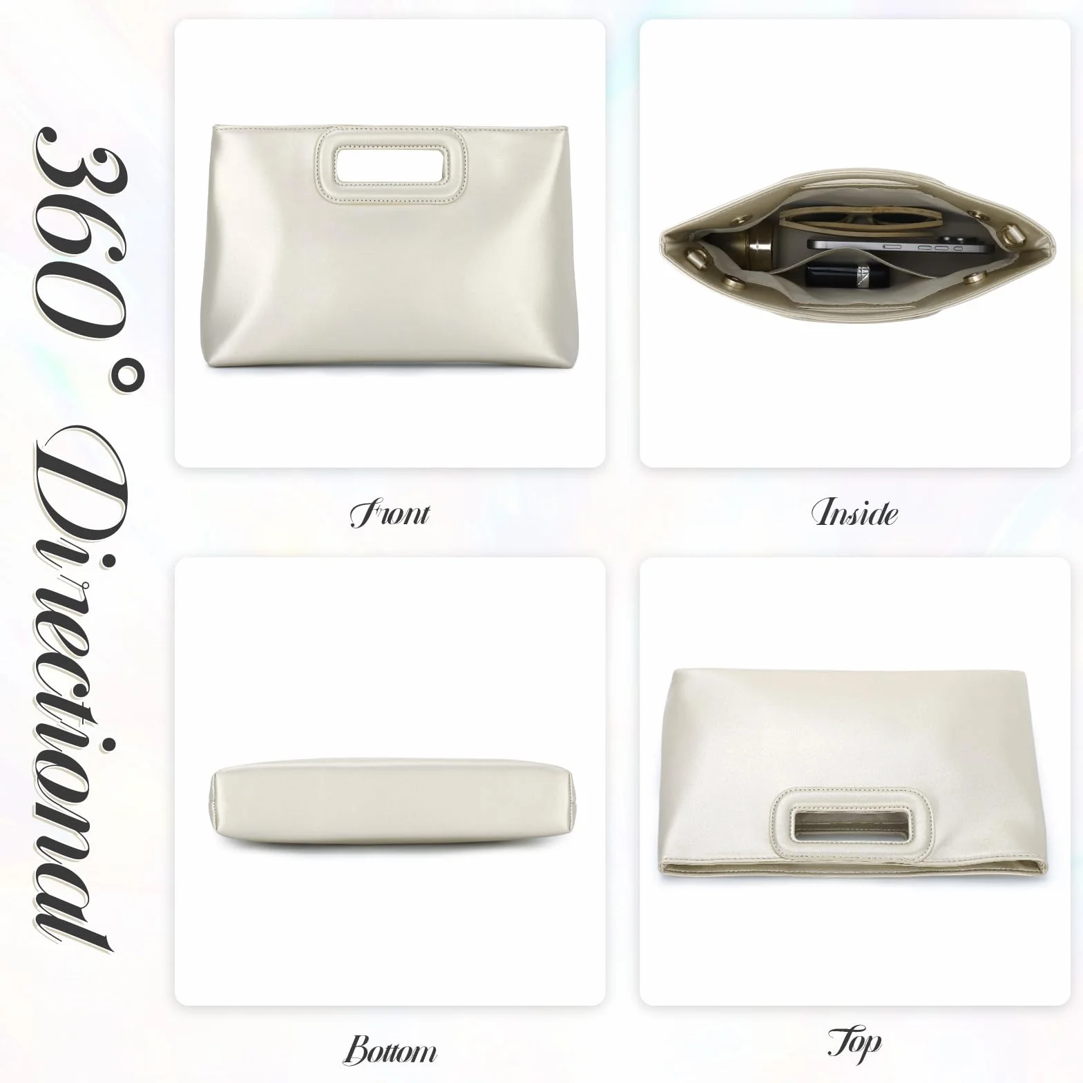 Fecialy Torebki kopertowe z górnym uchwytem dla kobiet elegancka formalna torebka wieczorowa skórzana torba na ramię crossbody z łańcuszkiem