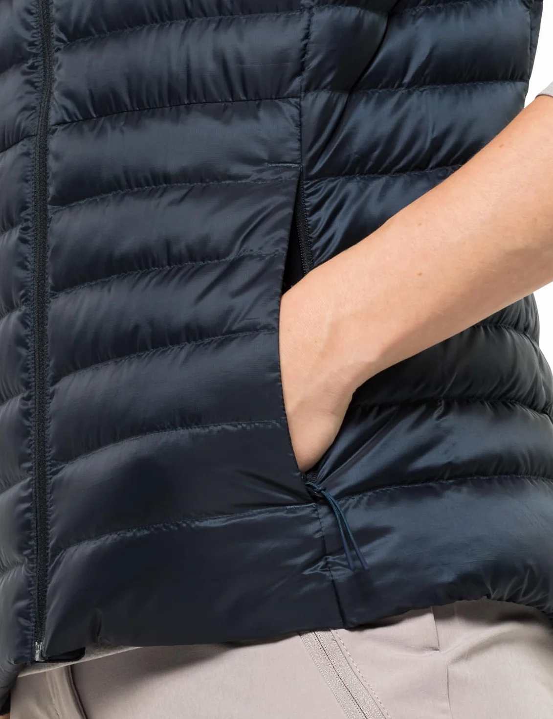 Jack Wolfskin Kamizelka damska, granatowa, XXL (DE)
