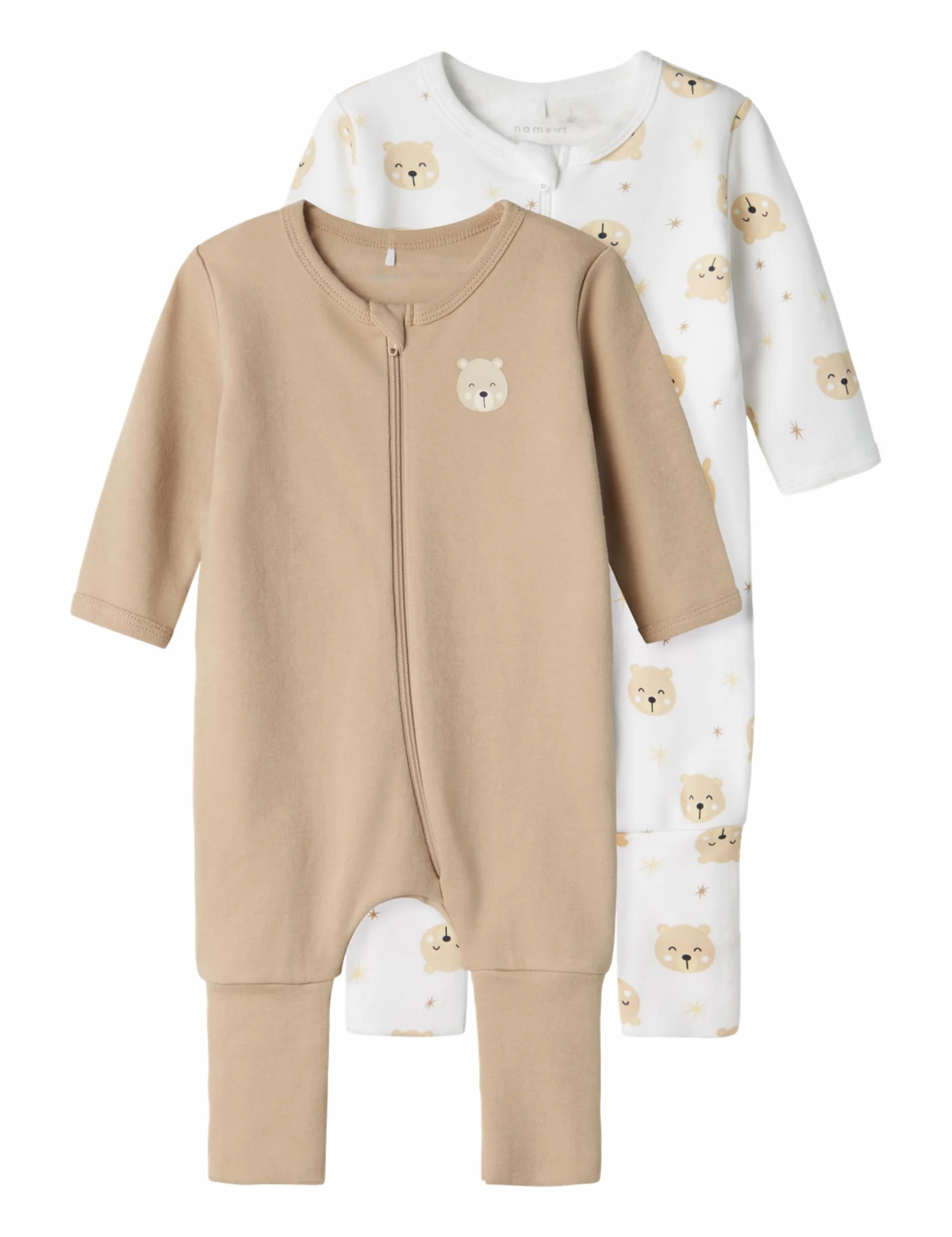NAME IT Piżama dziecięca, 2 sztuki, Oxford Tan., 68