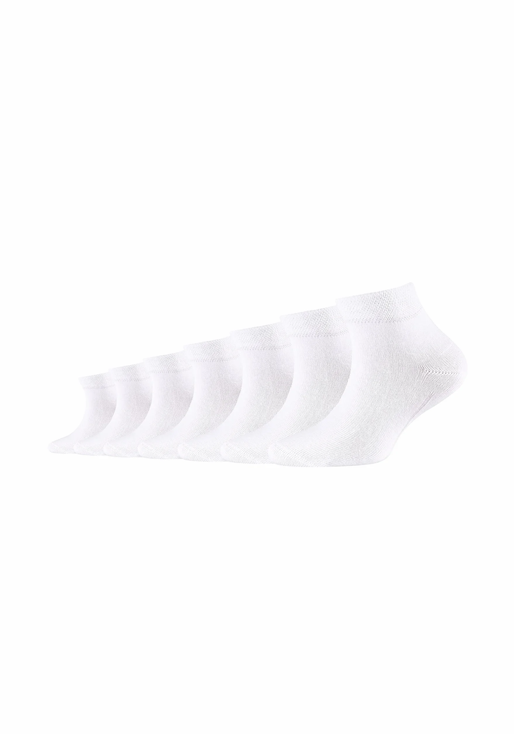 CAMANO Skarpetki (opakowanie 7) dla dzieci i młodzieży, Biały (White 0001), 35-38