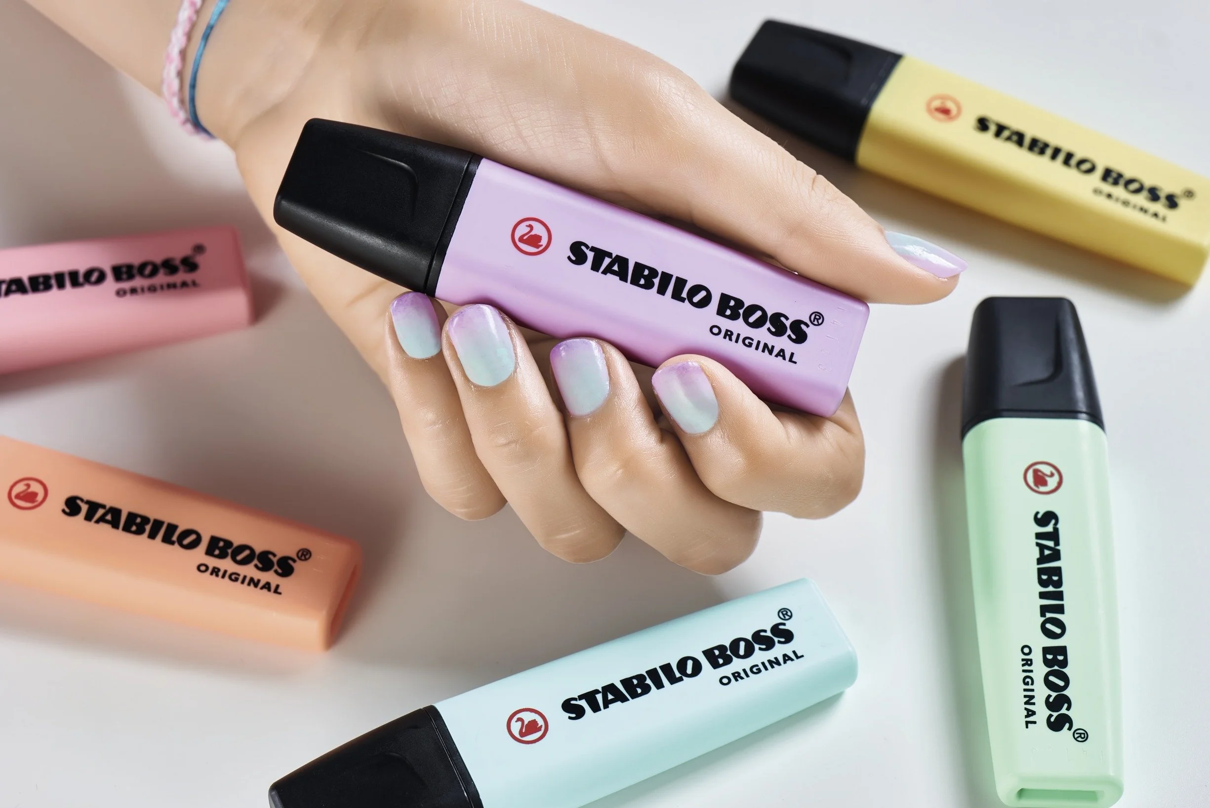 zakreślacz - STABILO Boss Pastel Lilac Mgła