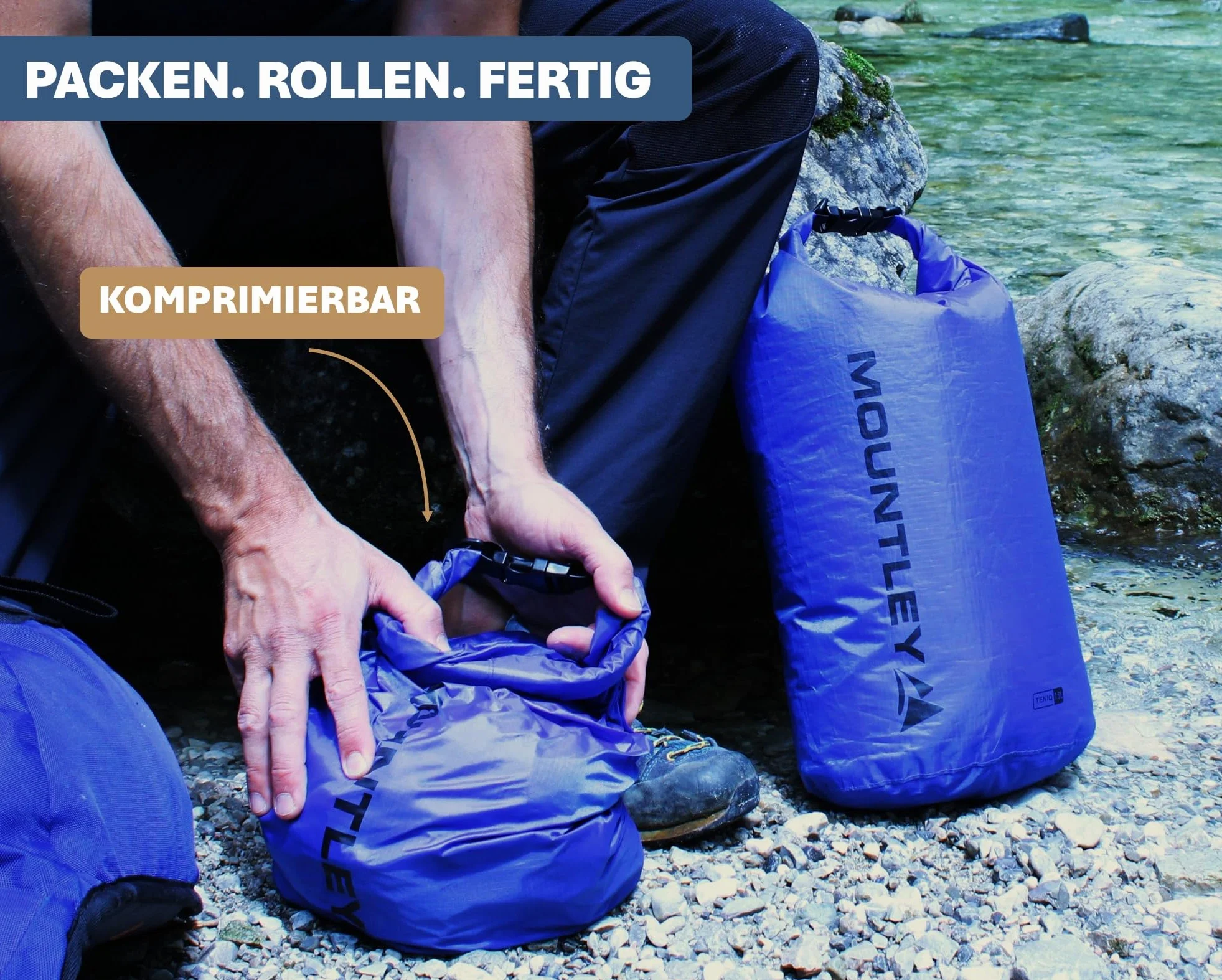 Dry Bag 8 l, ultralekki, wodoszczelny worek ze wzmocnionym rolowanym topem, kompaktowy, wodoszczelny worek do pakowania plecaka, do aktywności na świeżym powietrzu, wędrówek, podróży, na