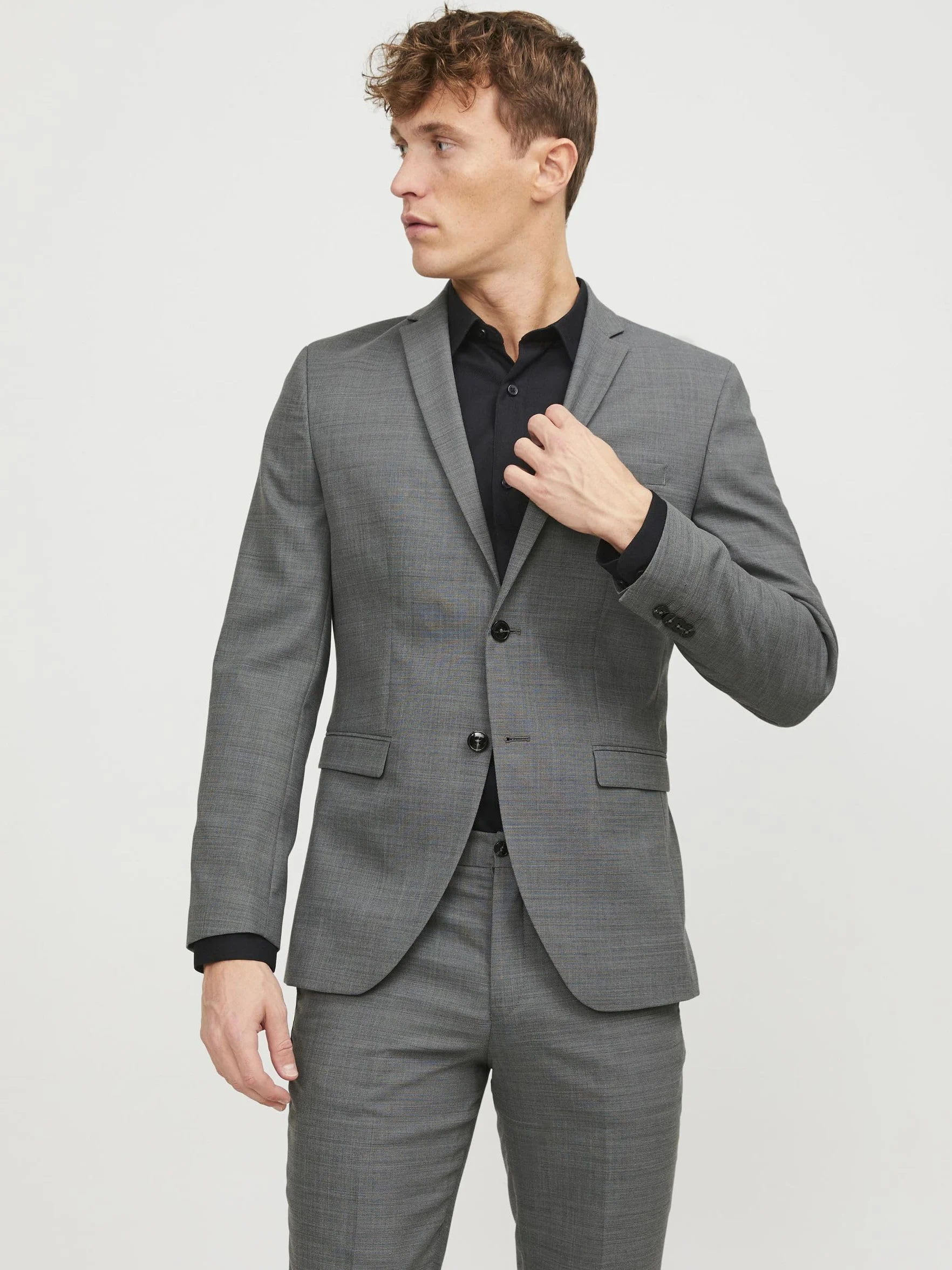 JACK & JONES Blezerek Mężczyźni Jprsolaris Blazer Noos