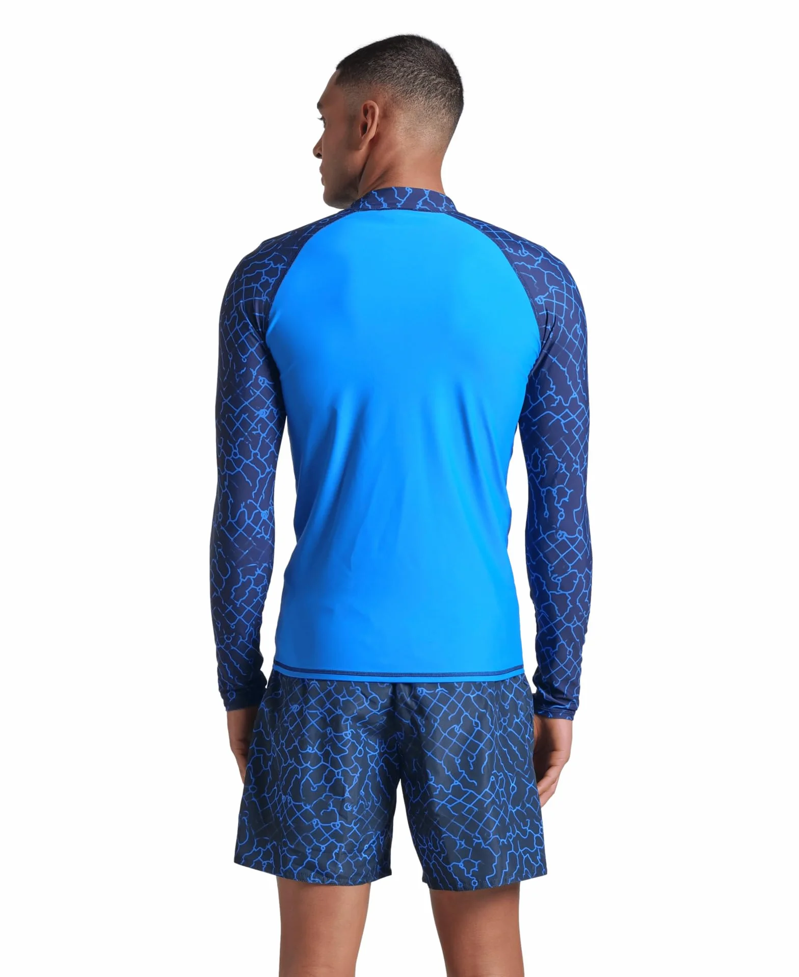 ARENA rash guard shirt Mężczyźni Men's Arena Rash Vest L/S Allover