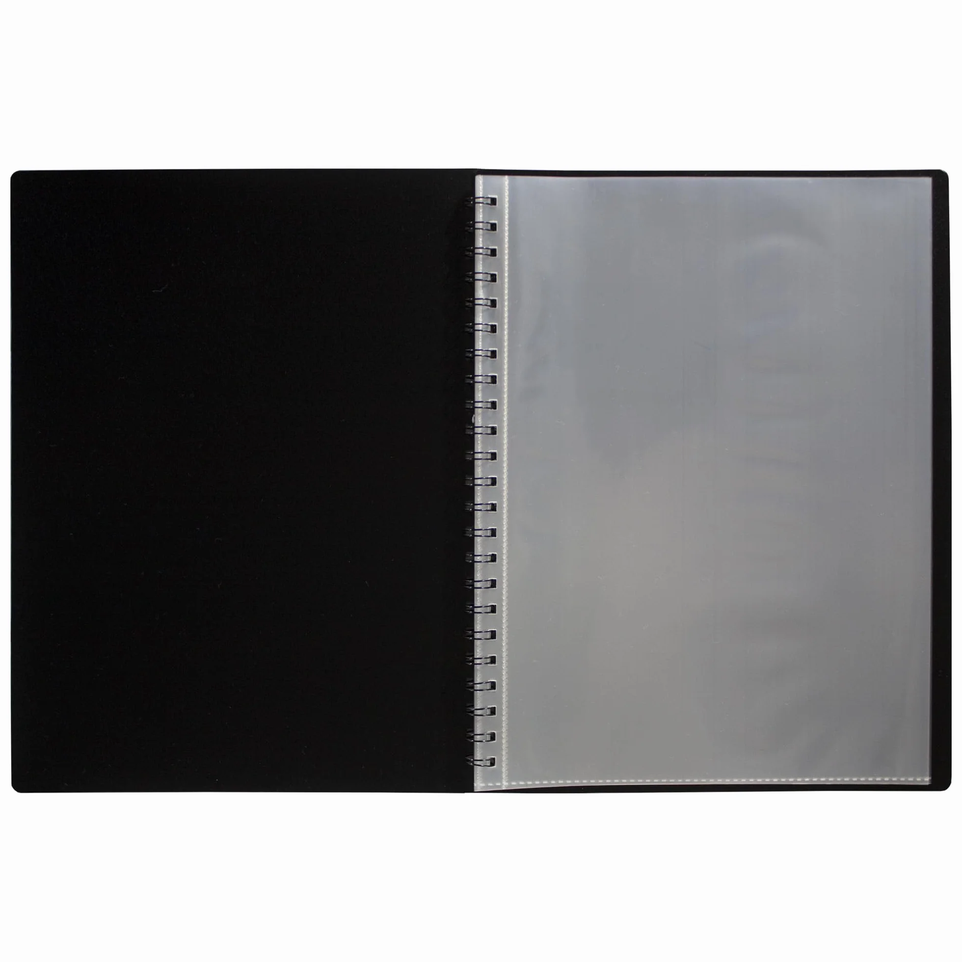 eco-eco eco137x2 książka ekspozycyjna w 50% z recyklingu, 40 kieszeni, składana spirala, 2 sztuki, A5