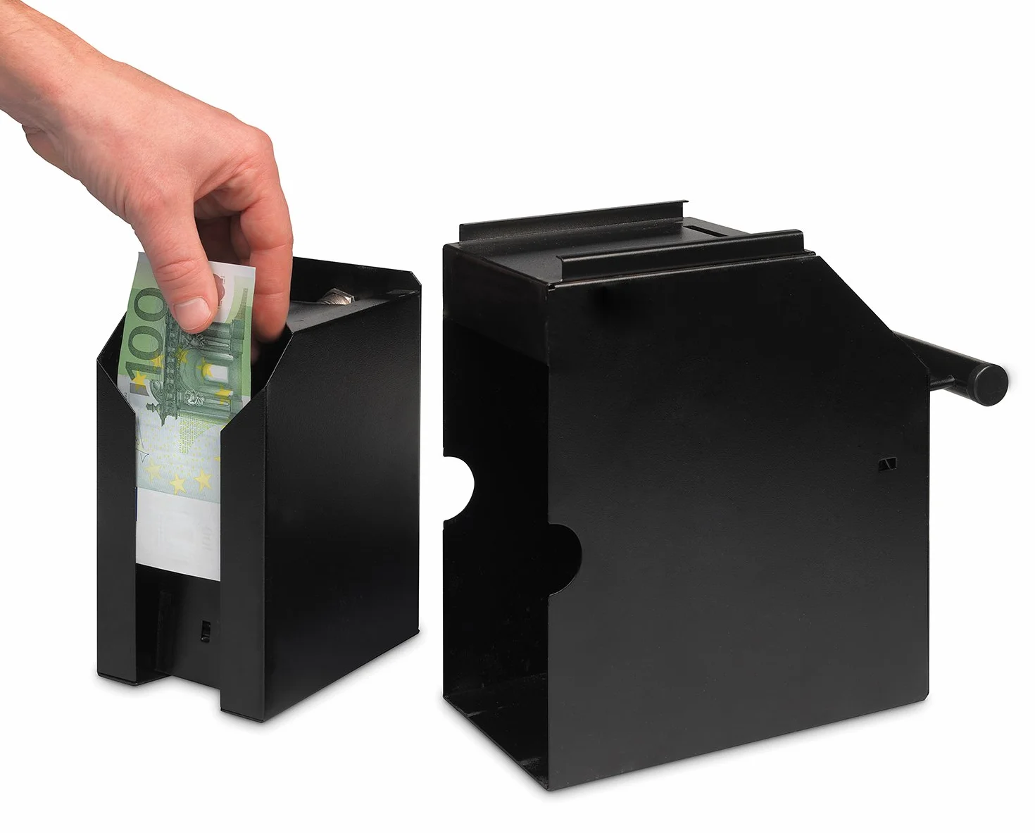 Safescan 4100 czarny - System POS safe do bezpiecznego przechowywania banknotów - Możliwość przechowywania do 300 banknotów