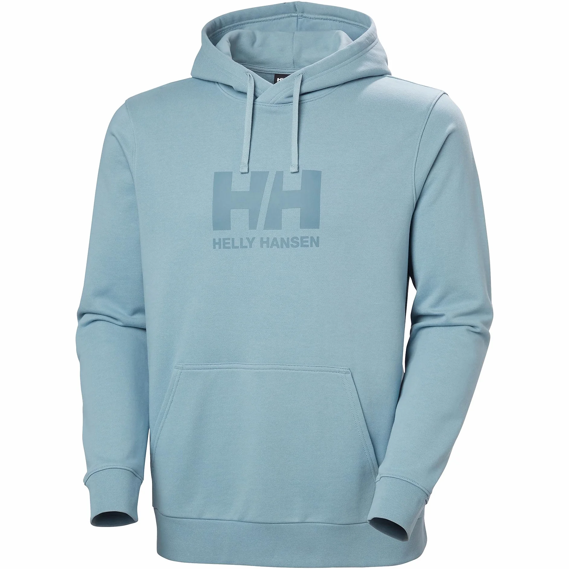 Helly Hansen Męska bluza z kapturem z logo Hh, Windy Blue, L, Wietrzny niebieski, L