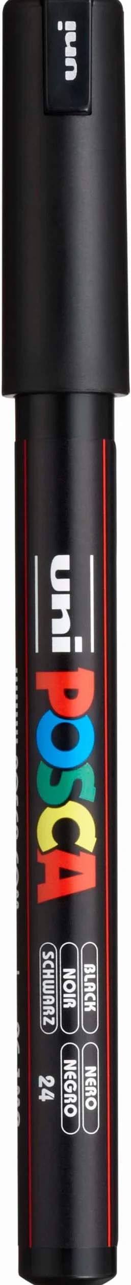 Uni-ball Posca PC-1MR Ultra Fine Bullet Tip Marker - czarny
