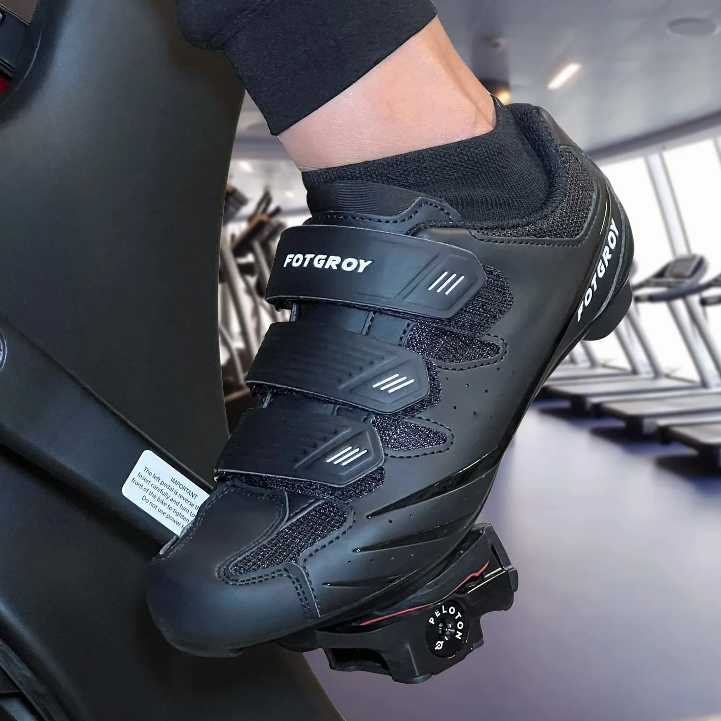 Męskie buty rowerowe dla kobiet, buty szosowe z kolcami, kompatybilne z Peloton SPD ARC Look Delta Cleats