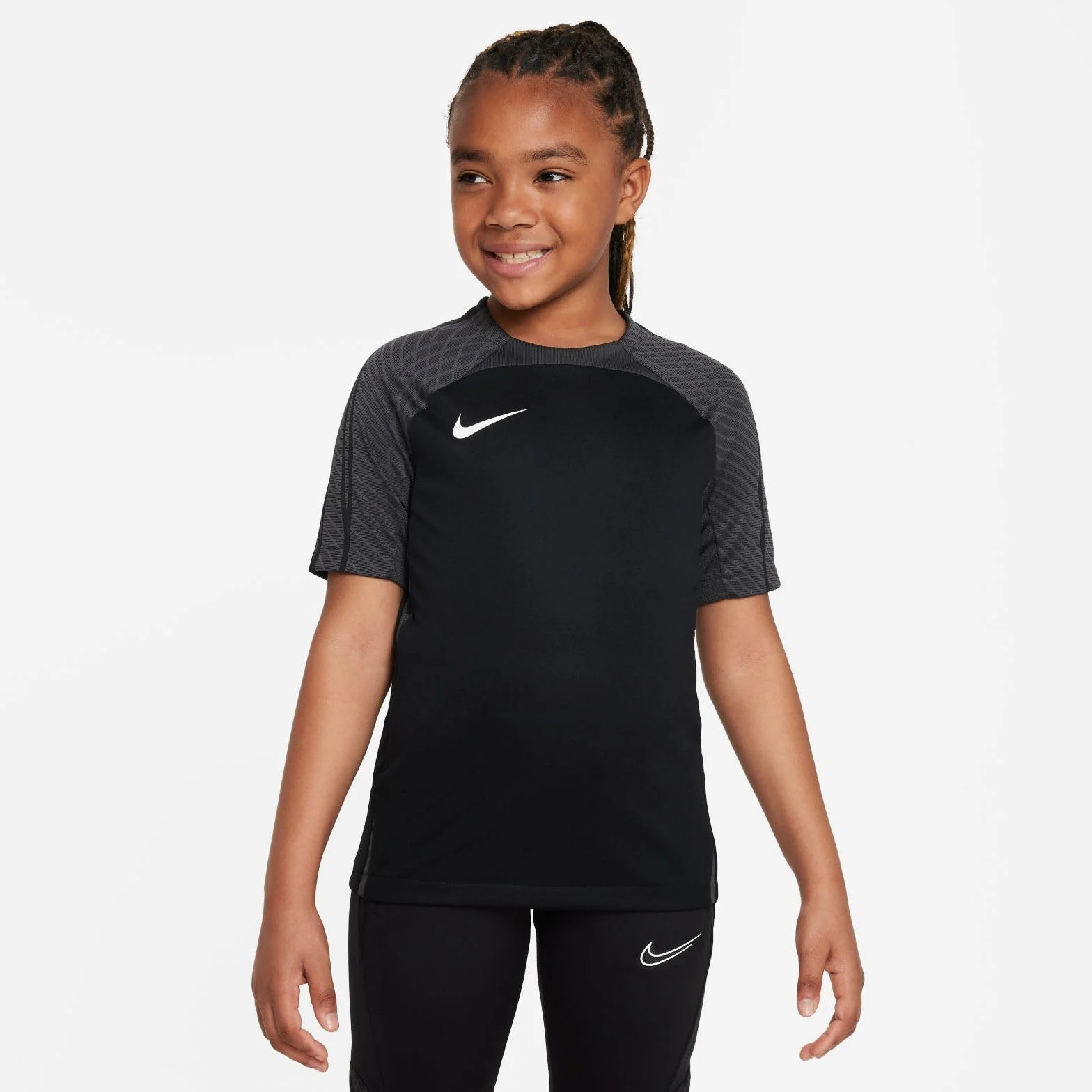 NIKE Koszulka z krótkim rękawem Soccer Top Uniseks - dzieci Y Nk Df Strk23 Top Ss