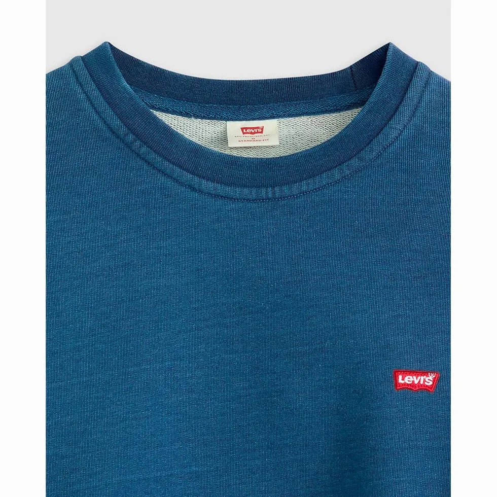 Levi's The Original Hm Crew True Indigo Mid Ind, True Indigo Mid Indi, L