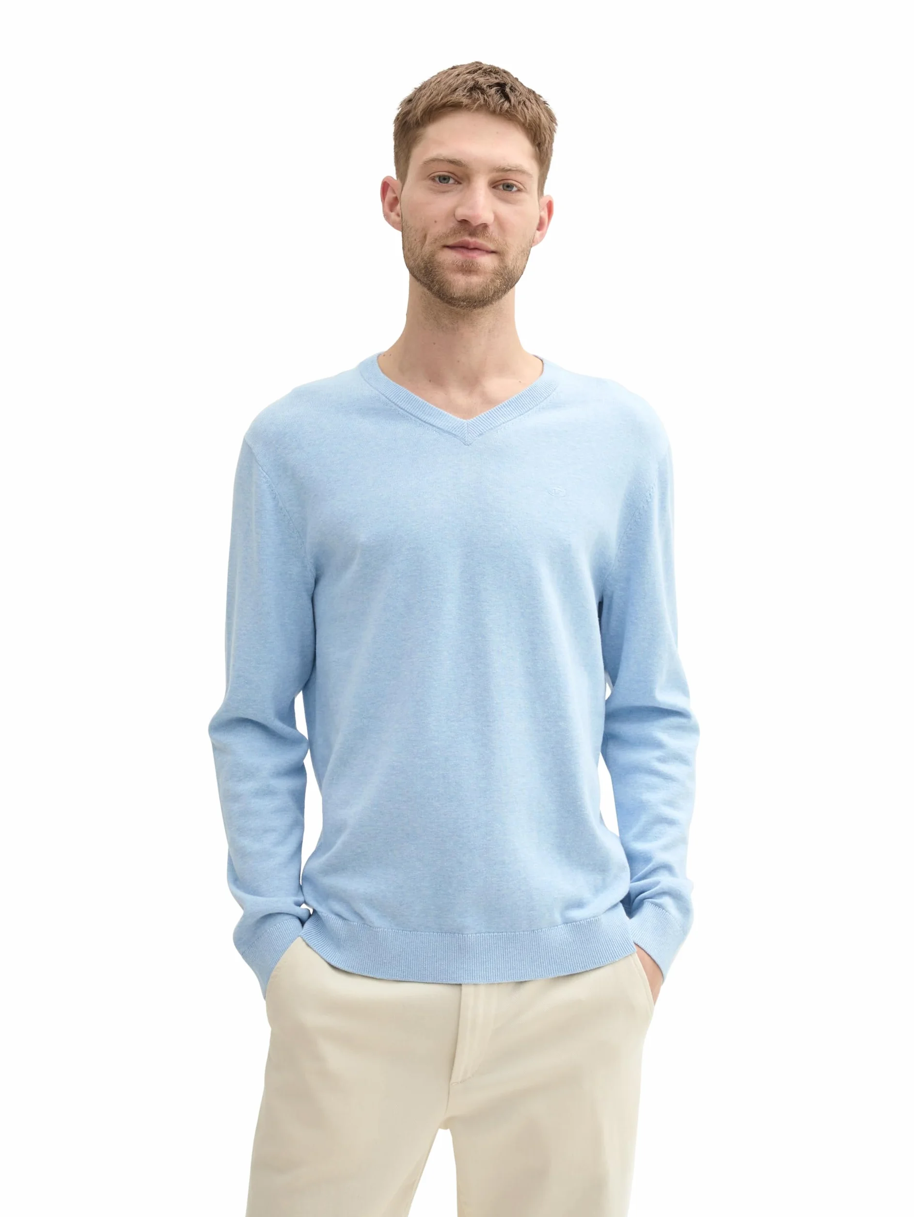 TOM TAILOR Sweter pullover Mężczyźni 1039811