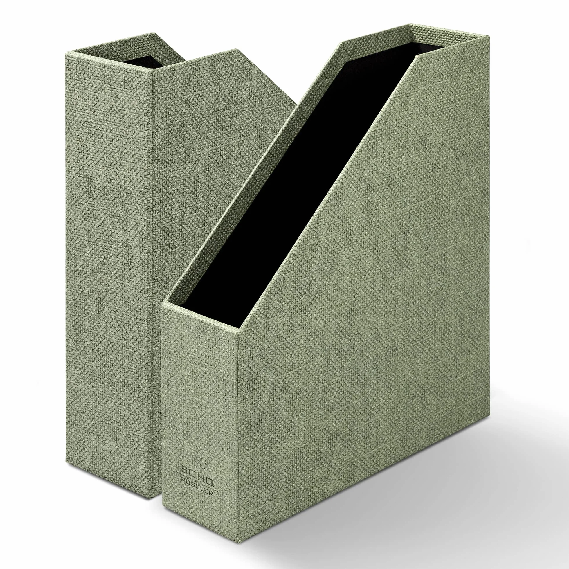 Rössler Papier 1318452670 - S.O.H.O. Teczka na czasopisma DIN A4, 8 x 26 x 31,5 cm, Special Line, szałwiowy, 1 szt.